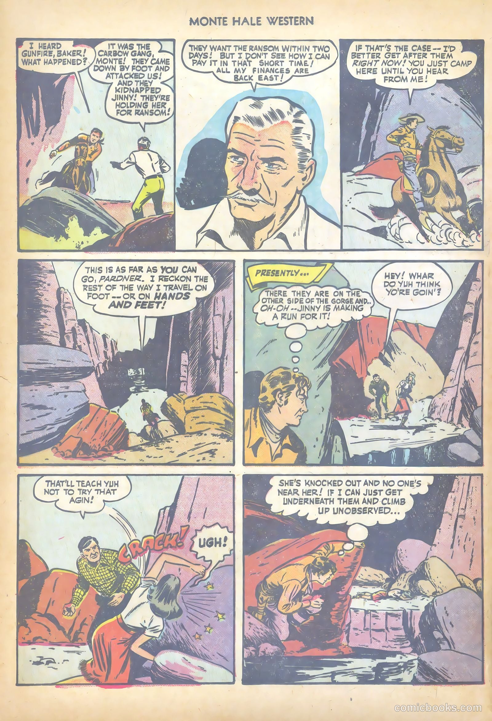 Monte Hale Western #36 (1949) — page 48 of 52