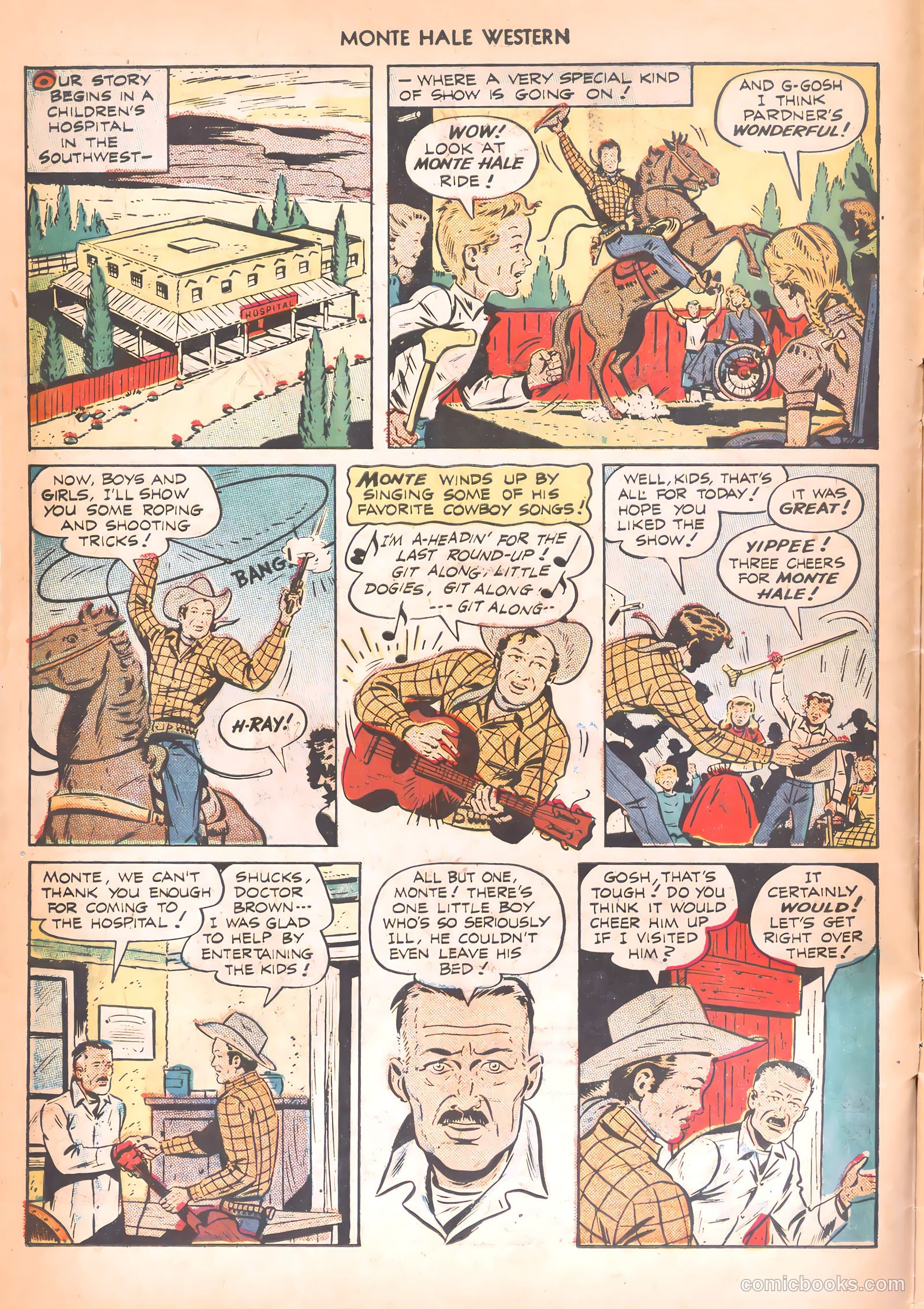 Monte Hale Western #37 (1949) — page 4 of 37
