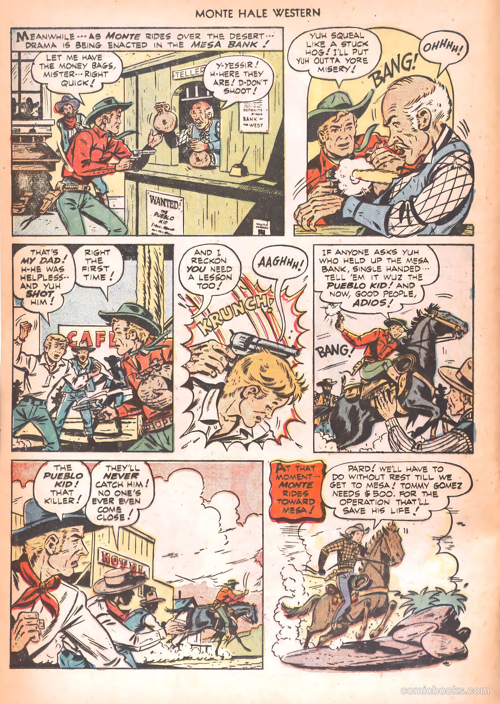 Monte Hale Western #37 (1949) — page 6 of 37