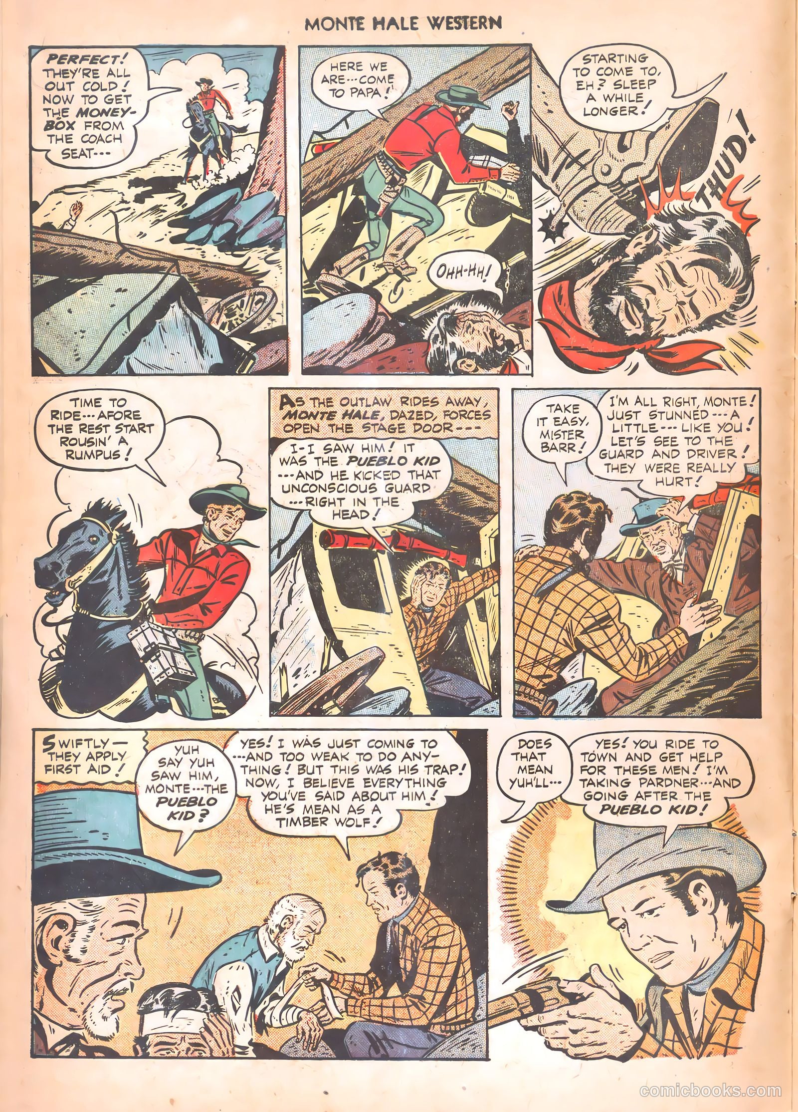Monte Hale Western #37 (1949) — page 12 of 37