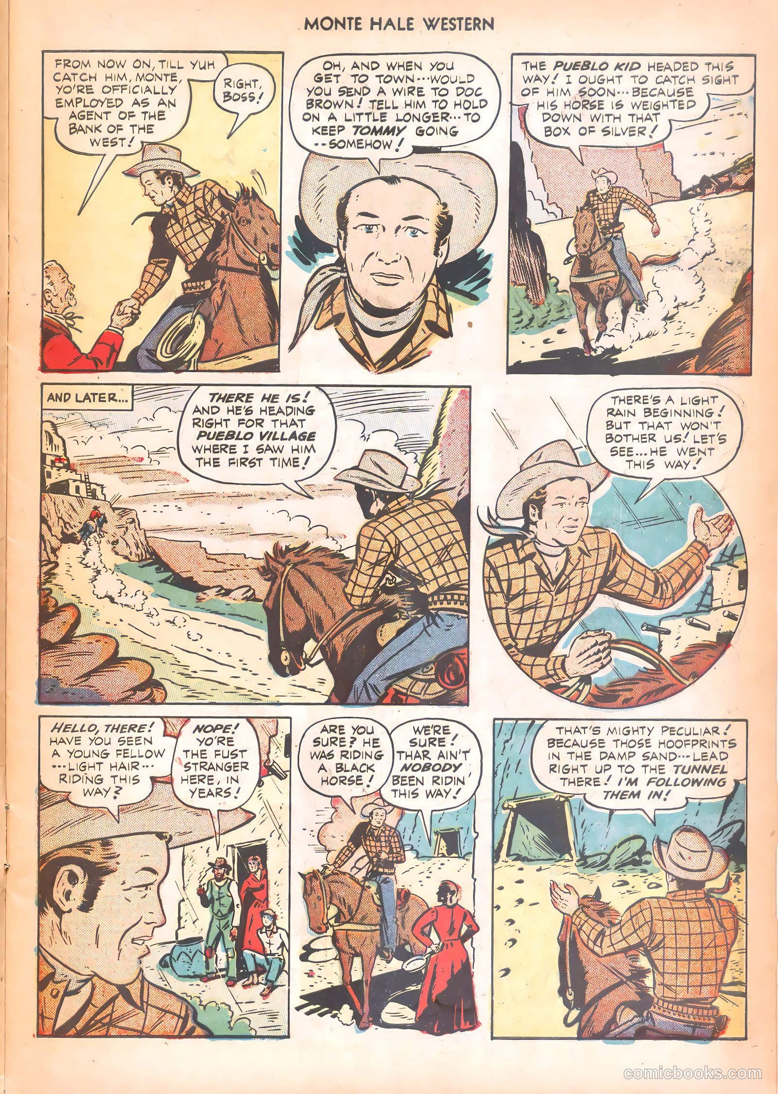Monte Hale Western #37 (1949) — page 13 of 37