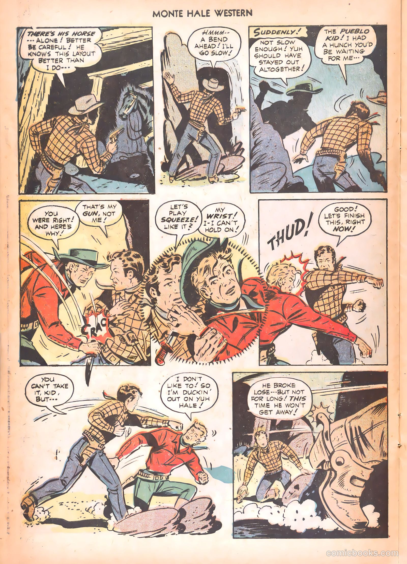 Monte Hale Western #37 (1949) — page 14 of 37