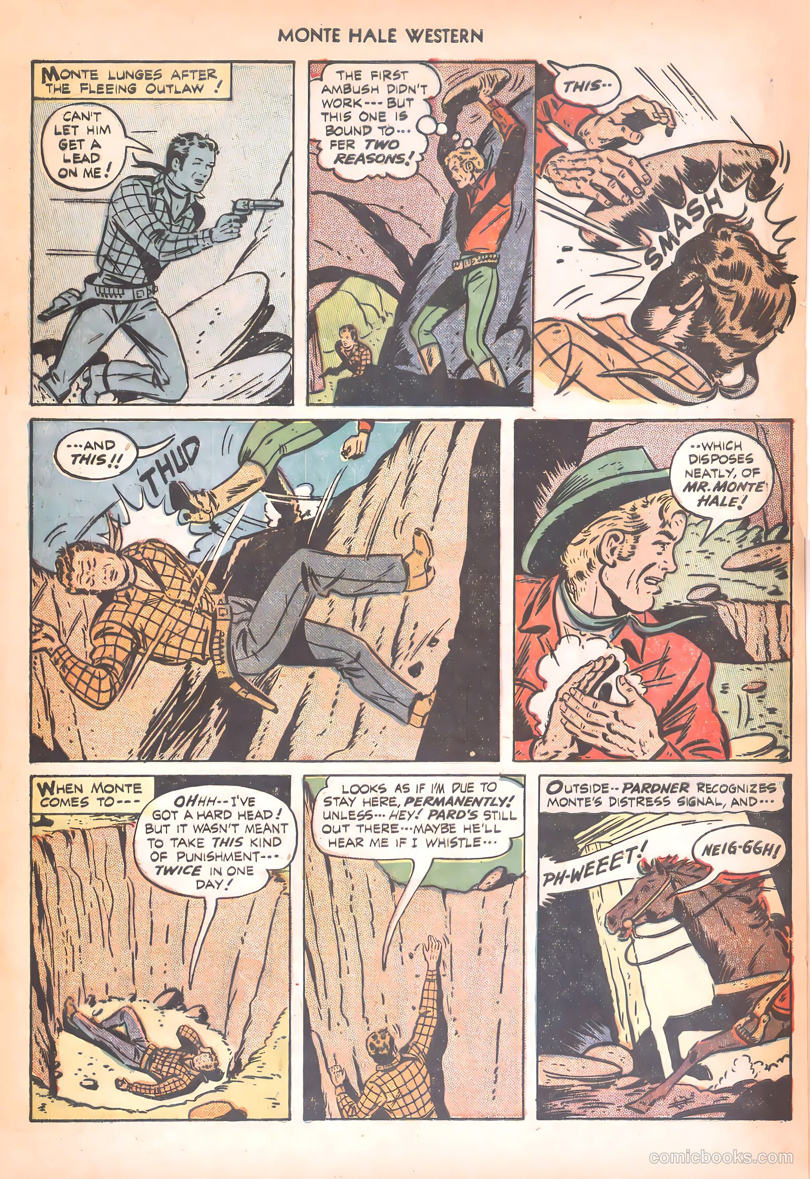 Monte Hale Western #37 (1949) — page 15 of 37