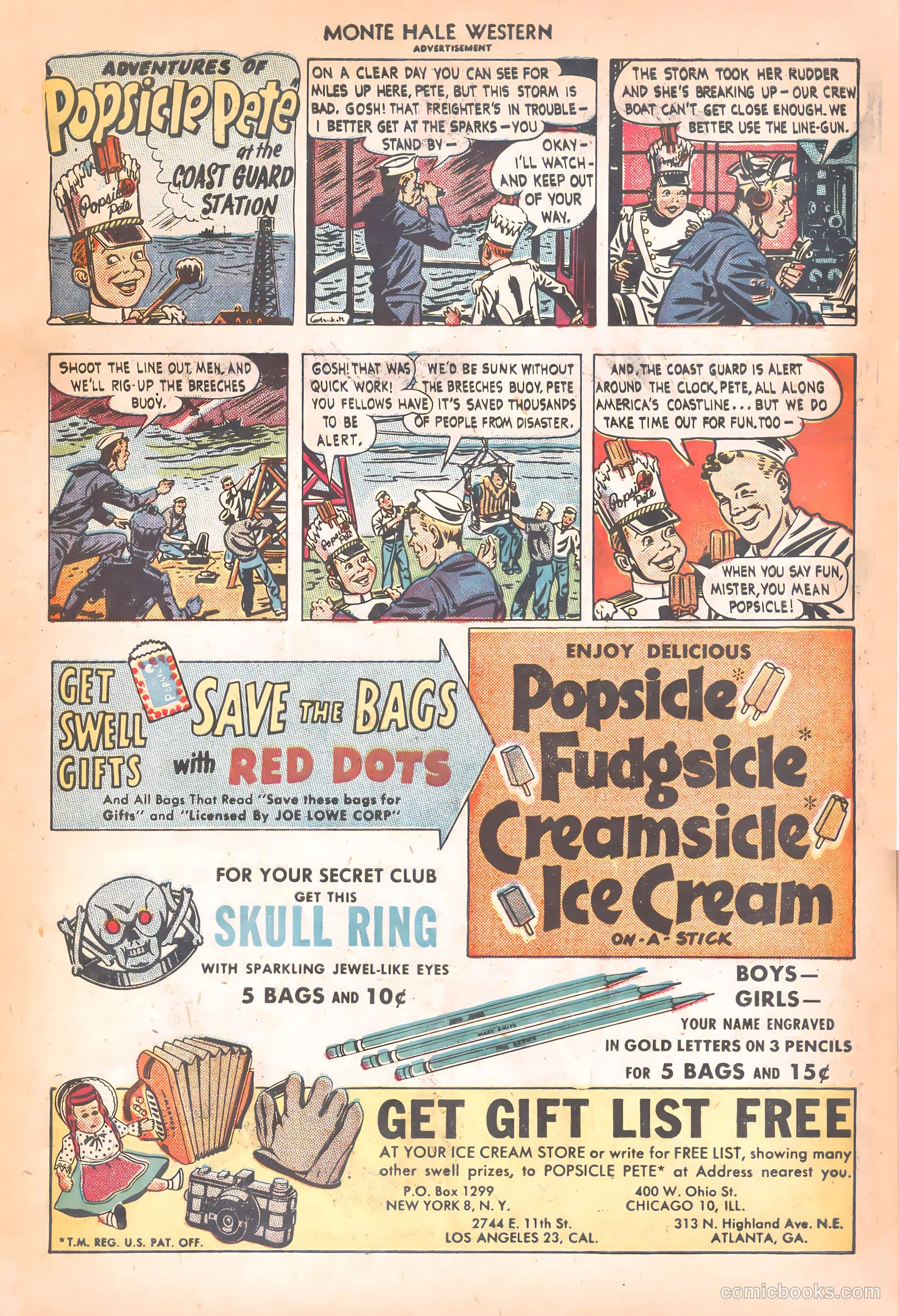 Monte Hale Western #37 (1949) — page 17 of 37