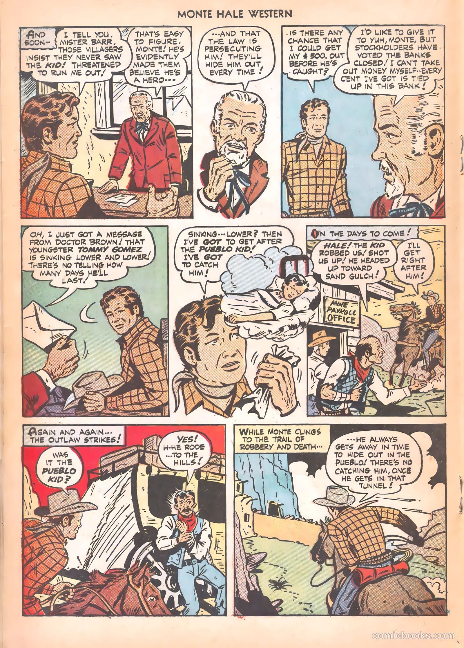 Monte Hale Western #37 (1949) — page 18 of 37