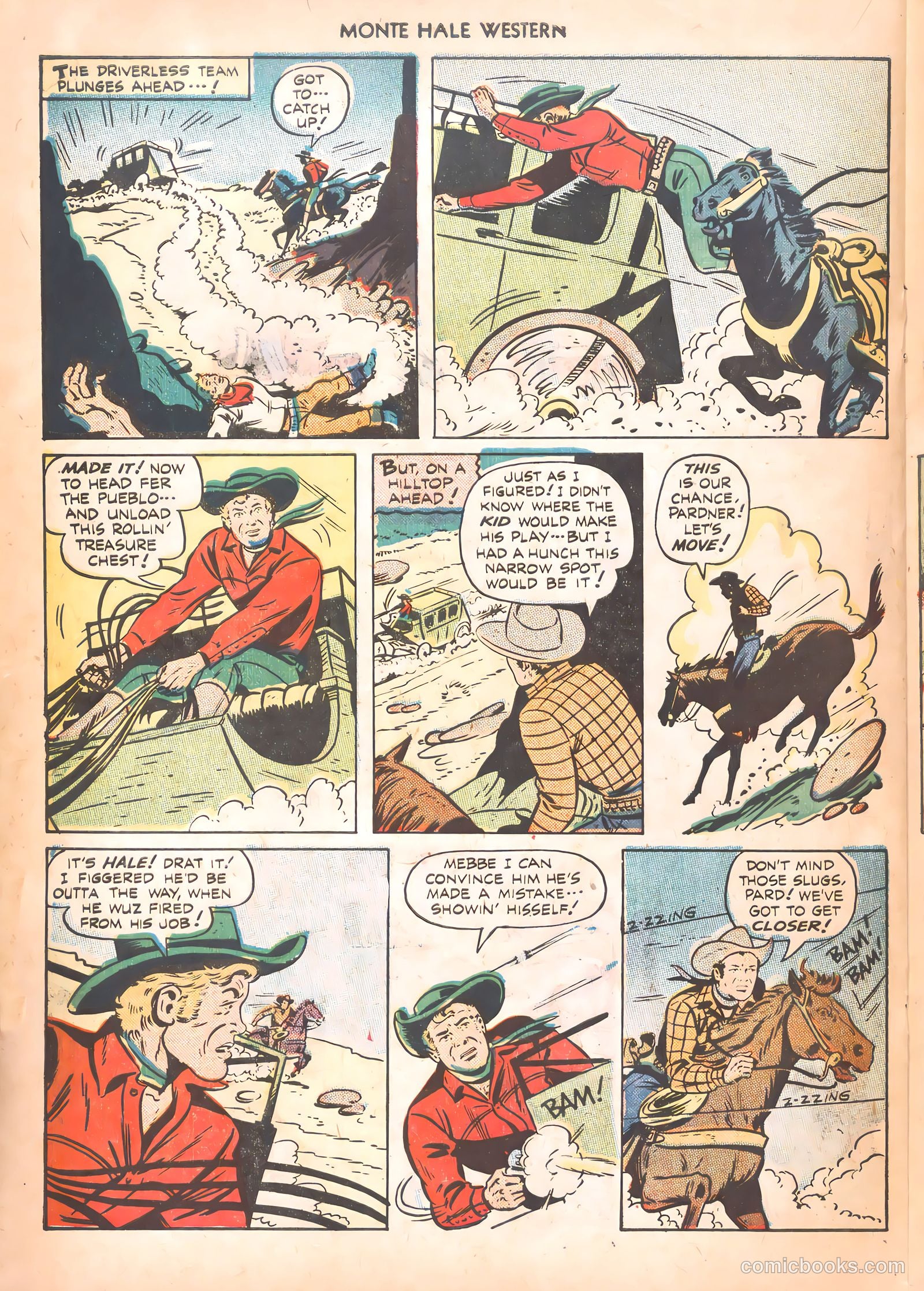 Monte Hale Western #37 (1949) — page 20 of 37