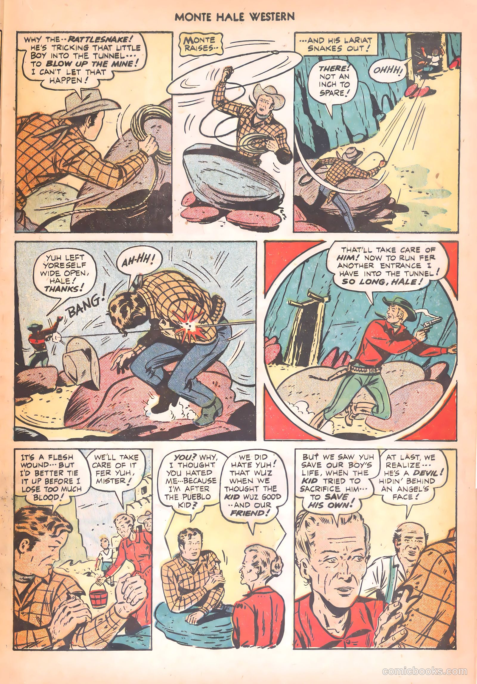 Monte Hale Western #37 (1949) — page 23 of 37