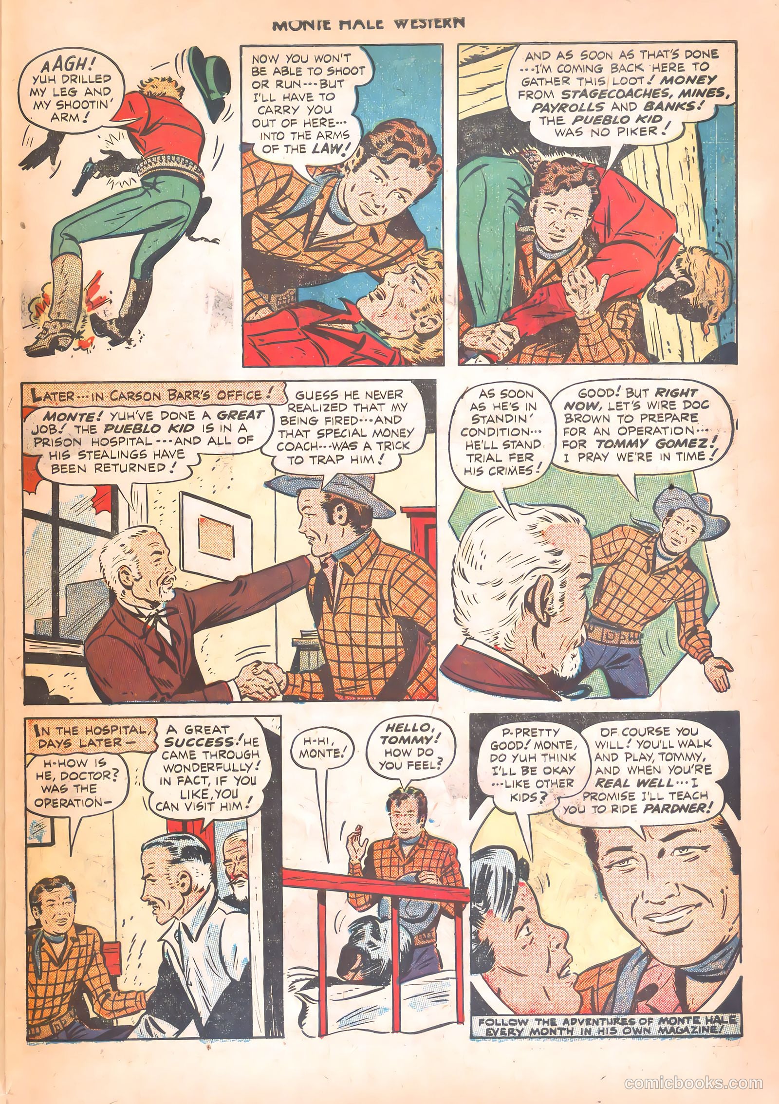 Monte Hale Western #37 (1949) — page 25 of 37