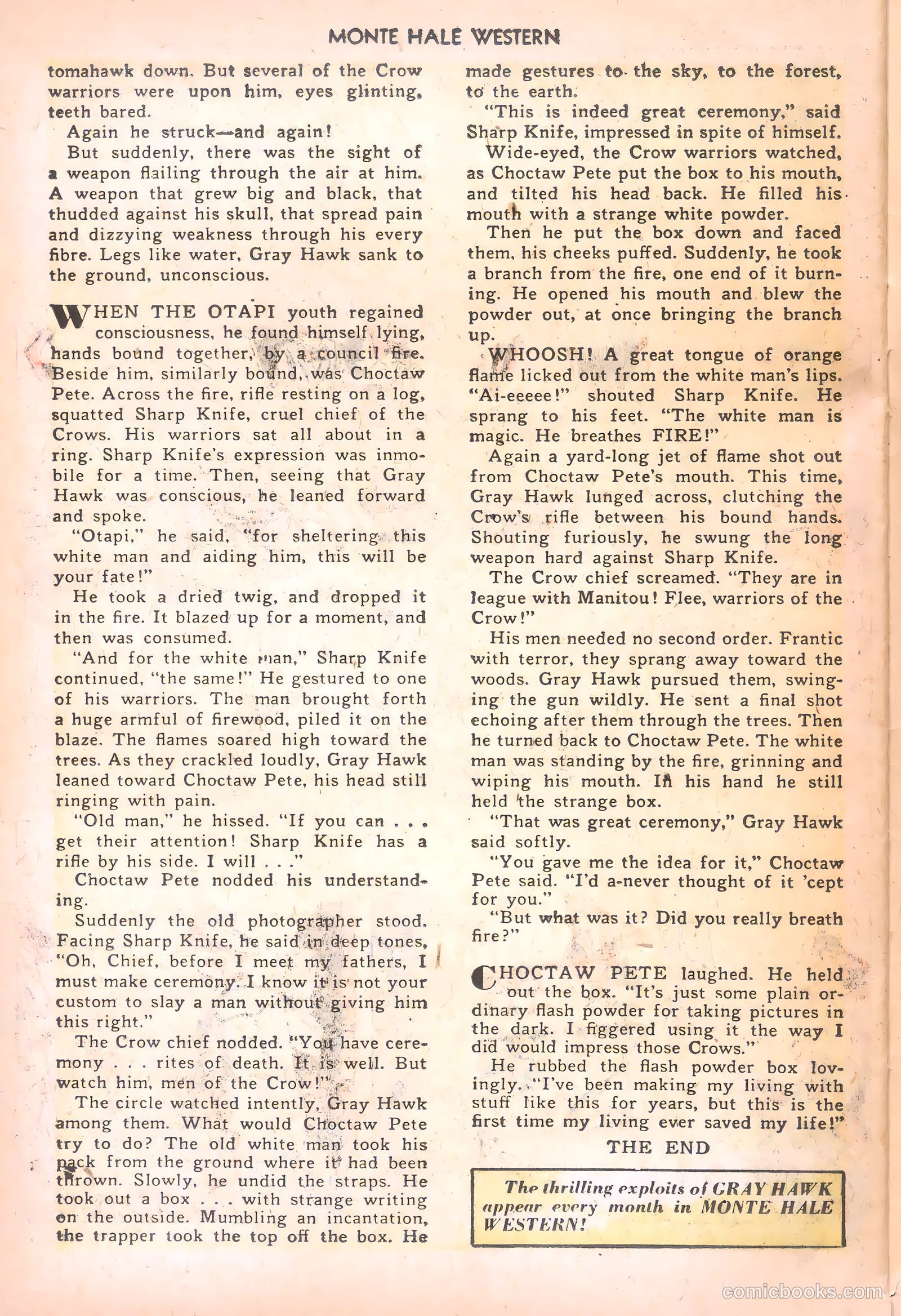 Monte Hale Western #37 (1949) — page 28 of 37