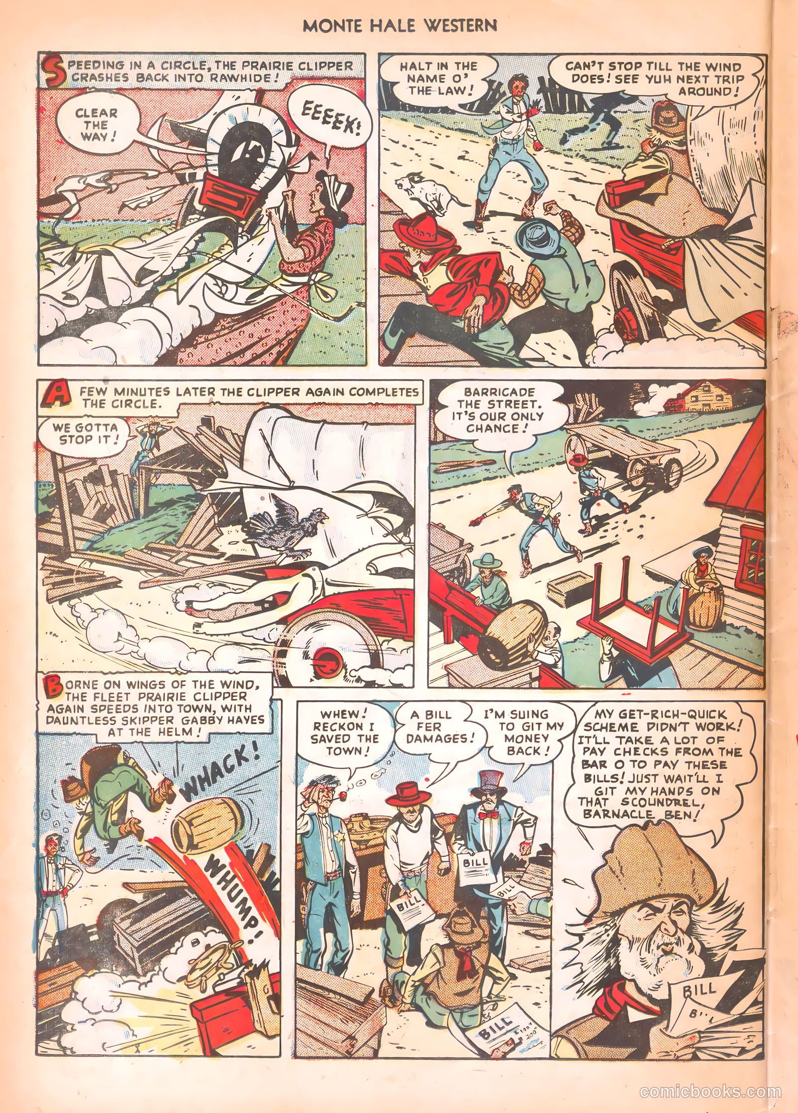 Monte Hale Western #37 (1949) — page 32 of 37