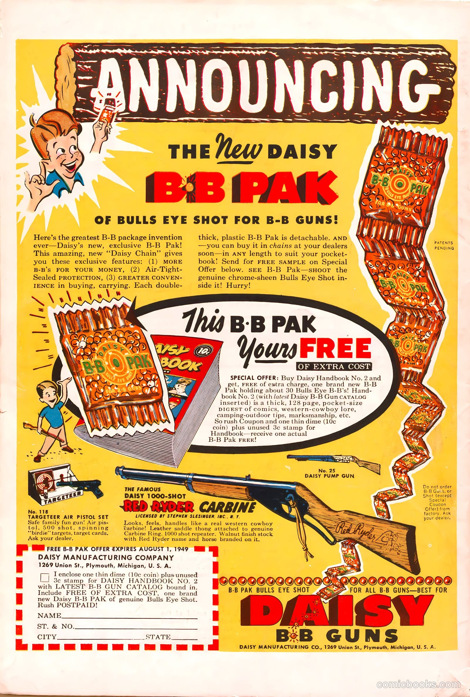 Monte Hale Western #37 (1949) — page 36 of 37