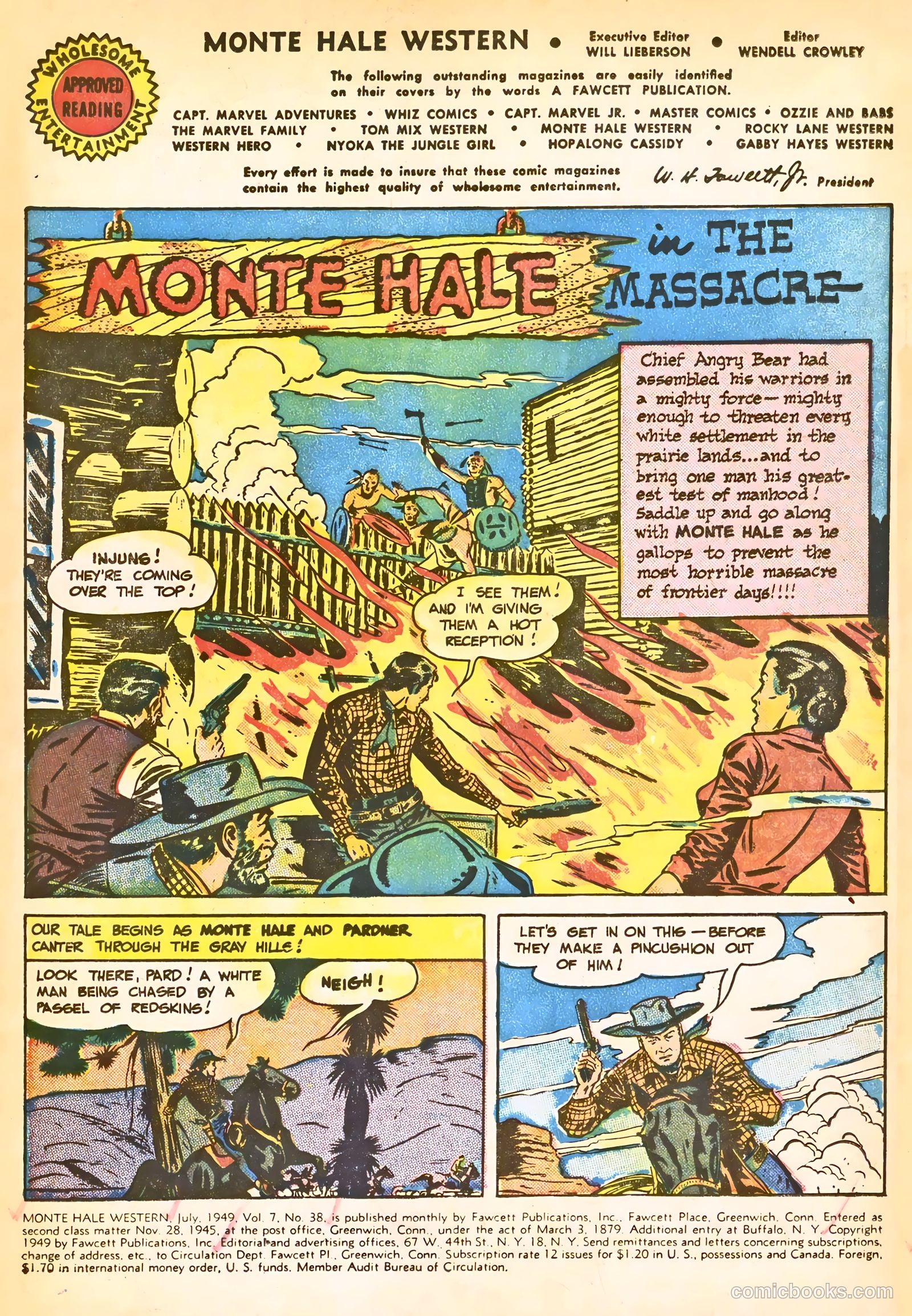 Monte Hale Western #38 (1949) — page 3 of 52