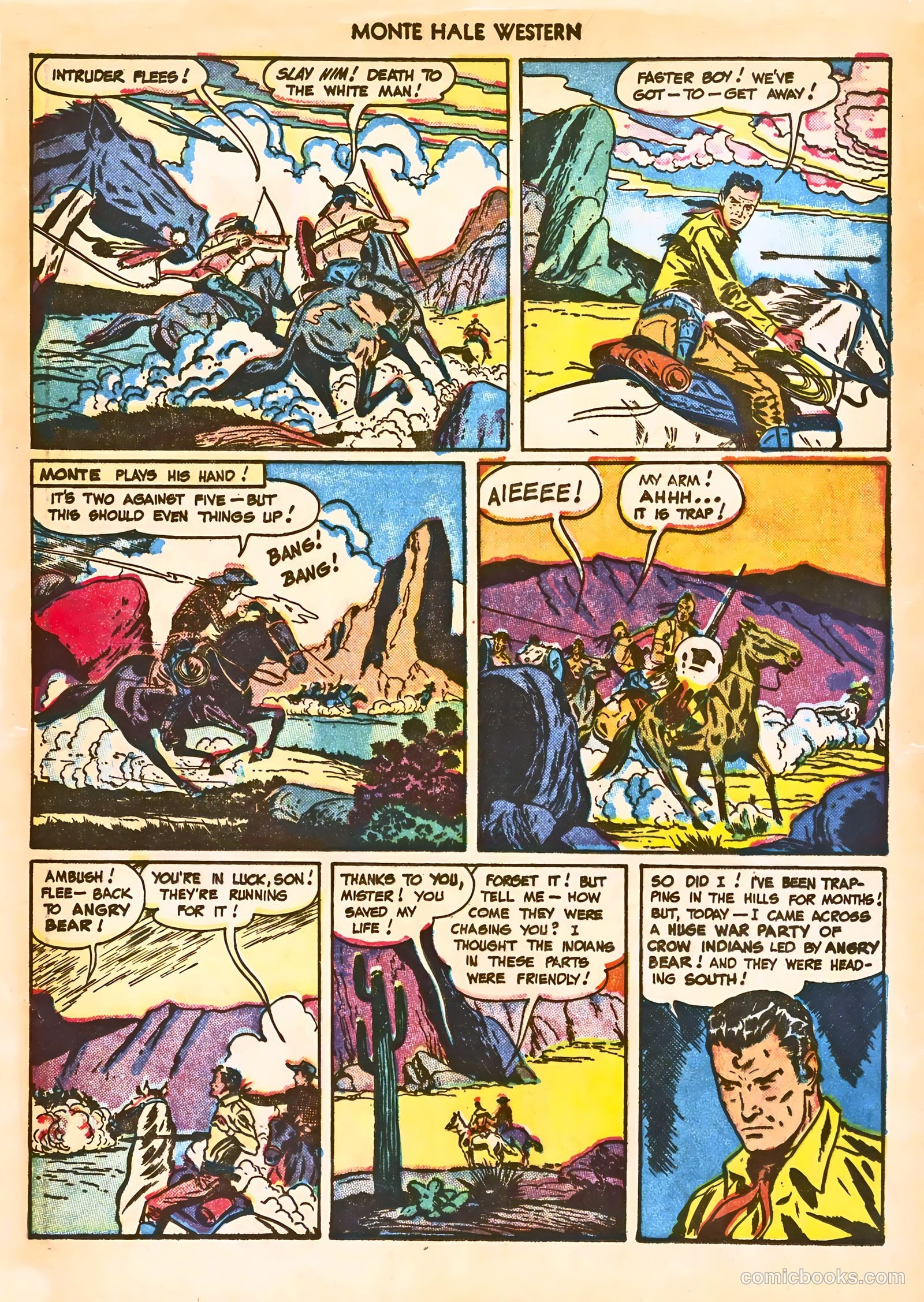 Monte Hale Western #38 (1949) — page 4 of 52