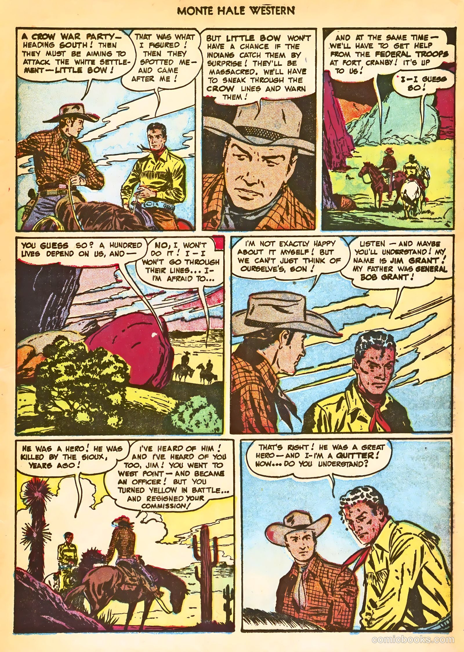 Monte Hale Western #38 (1949) — page 5 of 52