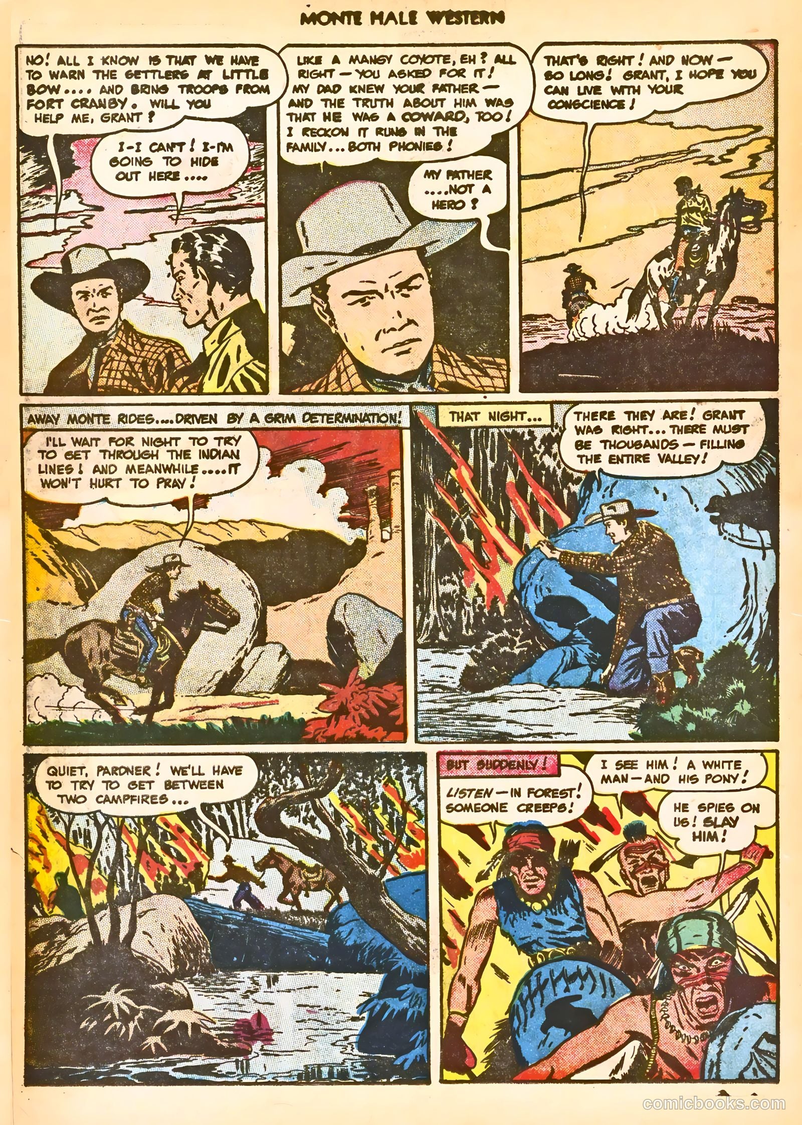 Monte Hale Western #38 (1949) — page 6 of 52