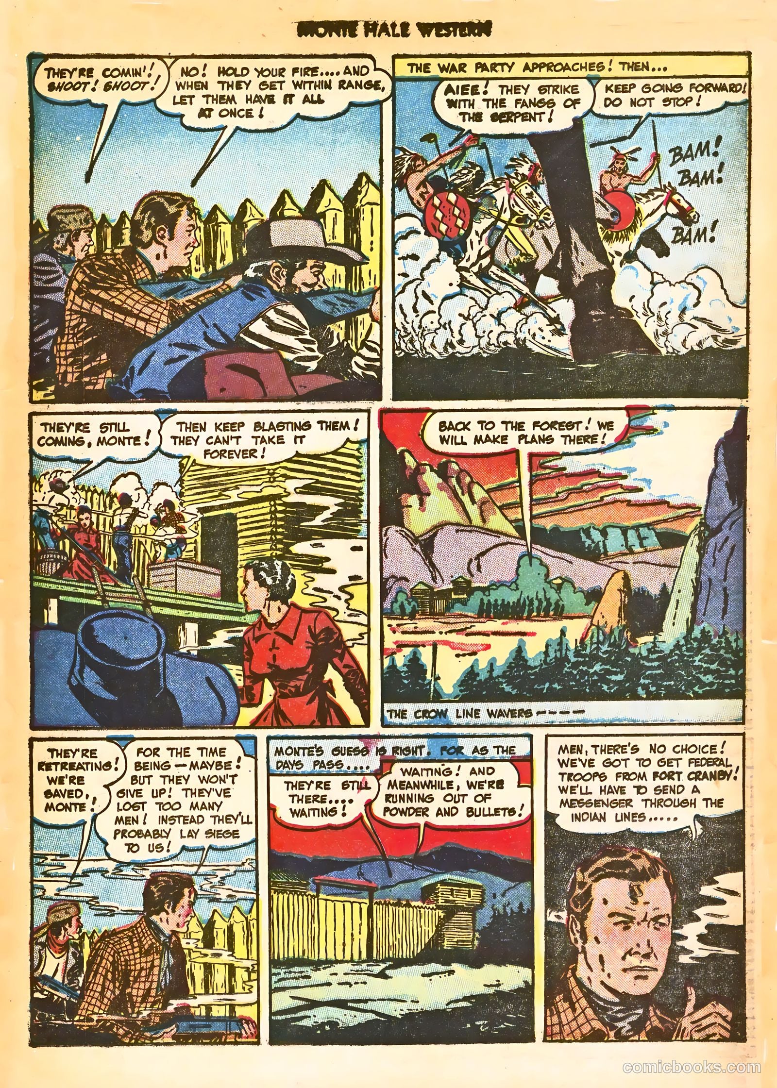 Monte Hale Western #38 (1949) — page 9 of 52