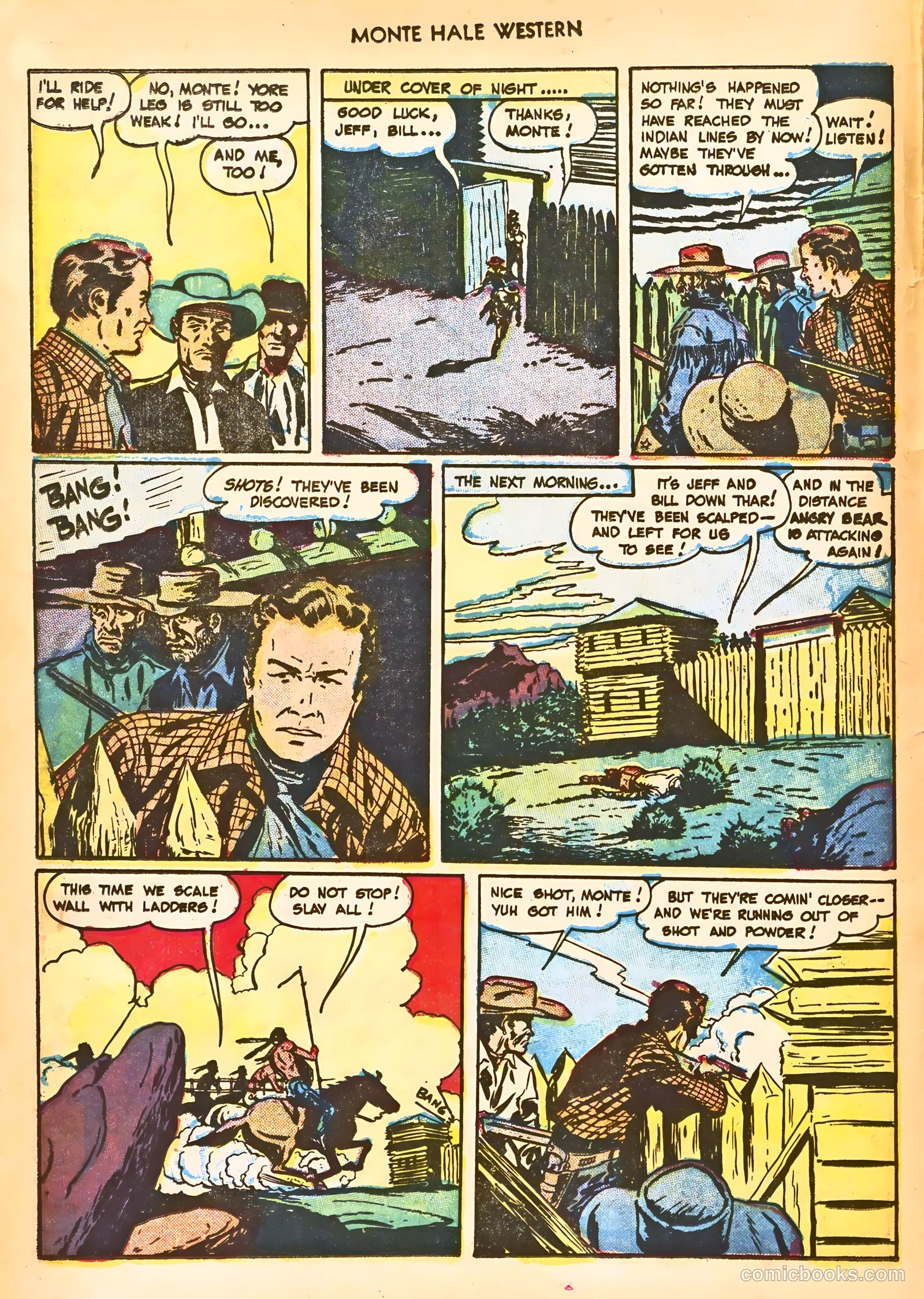 Monte Hale Western #38 (1949) — page 10 of 52