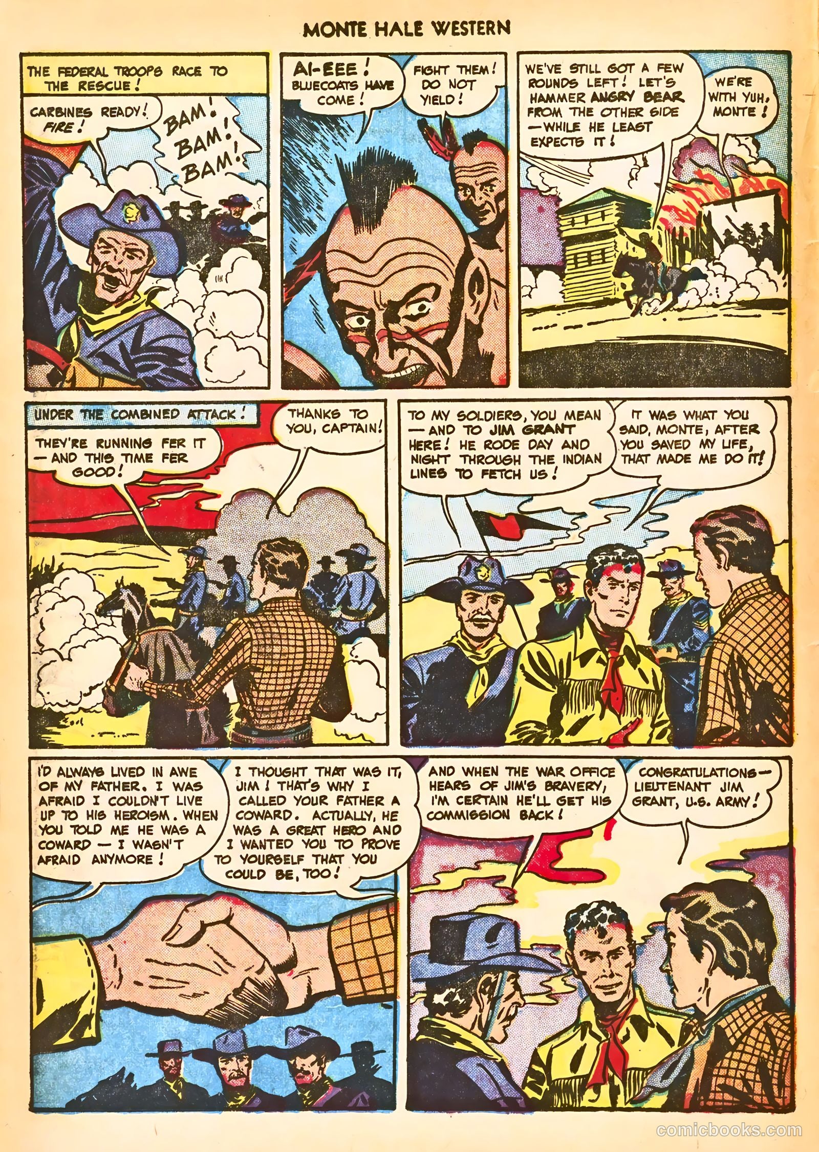 Monte Hale Western #38 (1949) — page 12 of 52