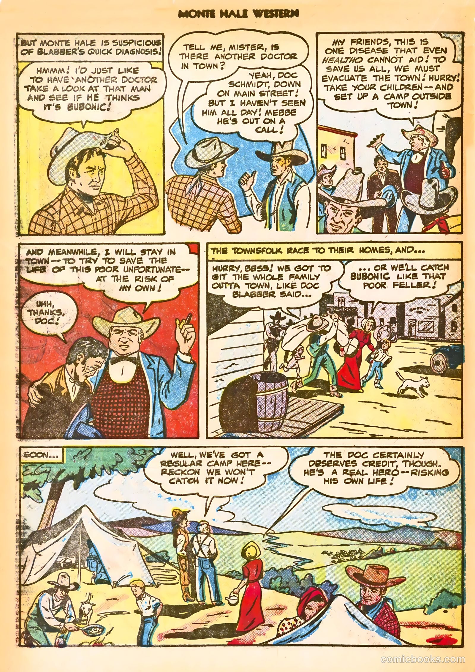 Monte Hale Western #38 (1949) — page 18 of 52
