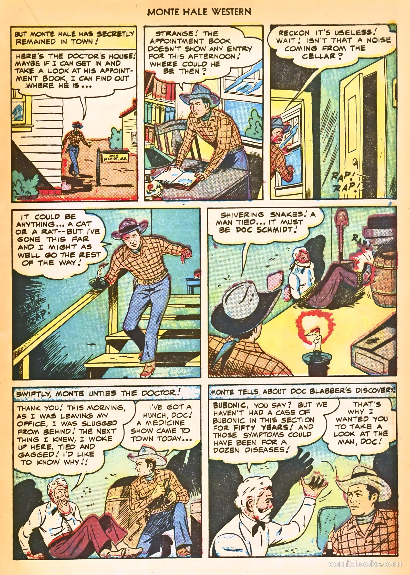 Monte Hale Western #38 (1949) — page 19 of 52