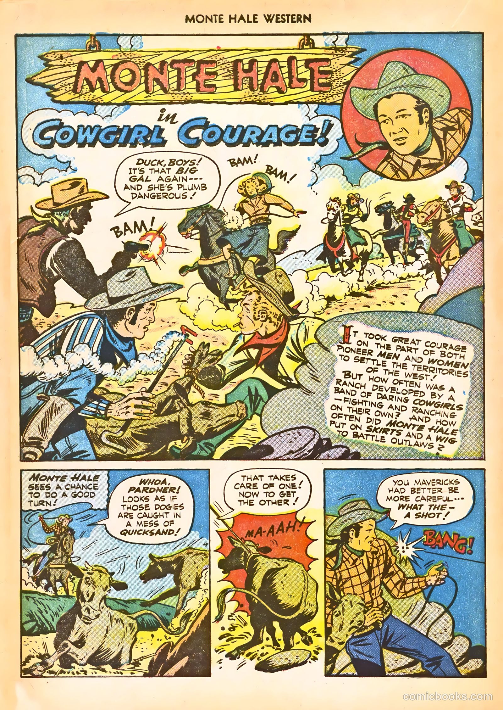 Monte Hale Western #38 (1949) — page 26 of 52