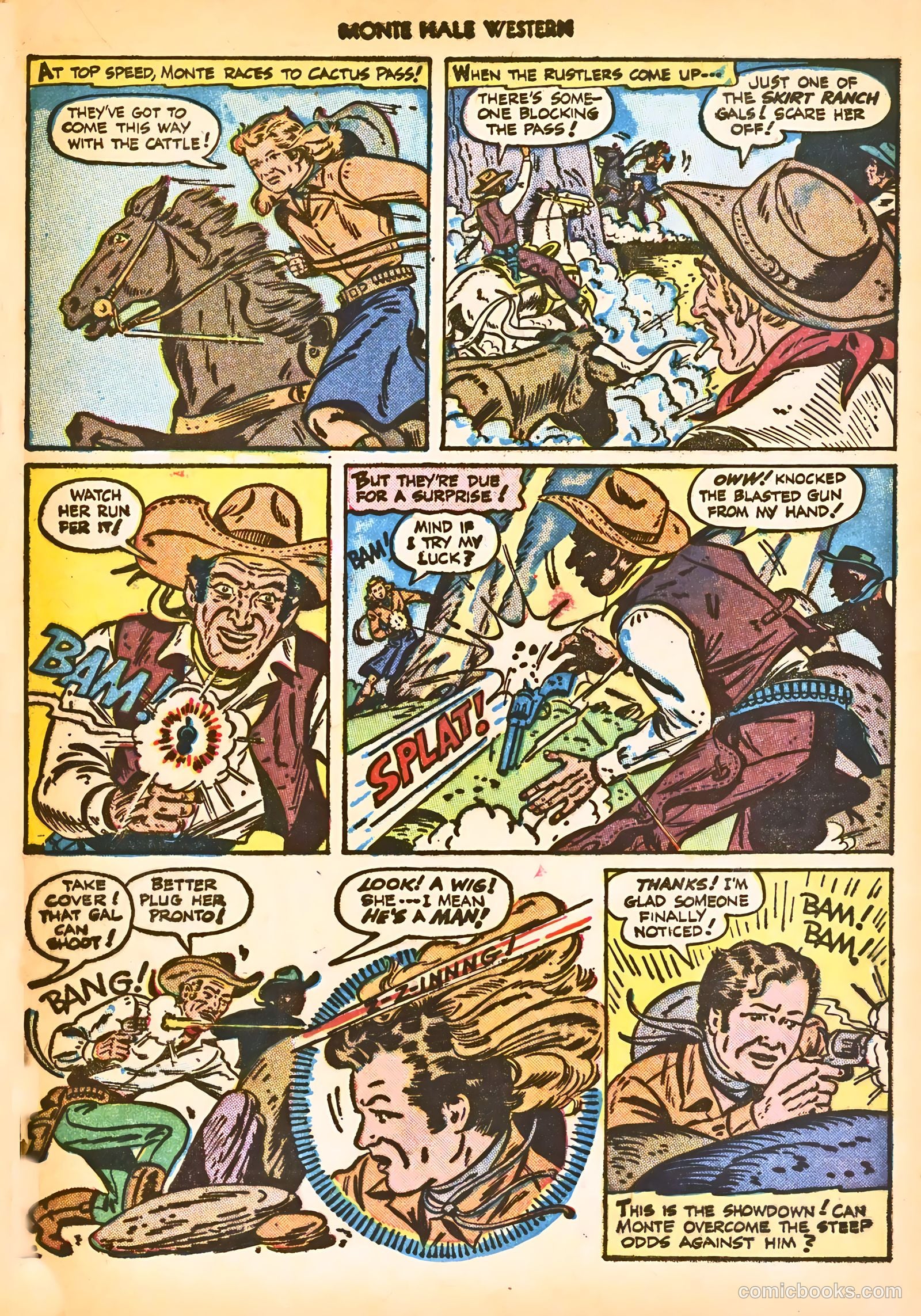 Monte Hale Western #38 (1949) — page 33 of 52