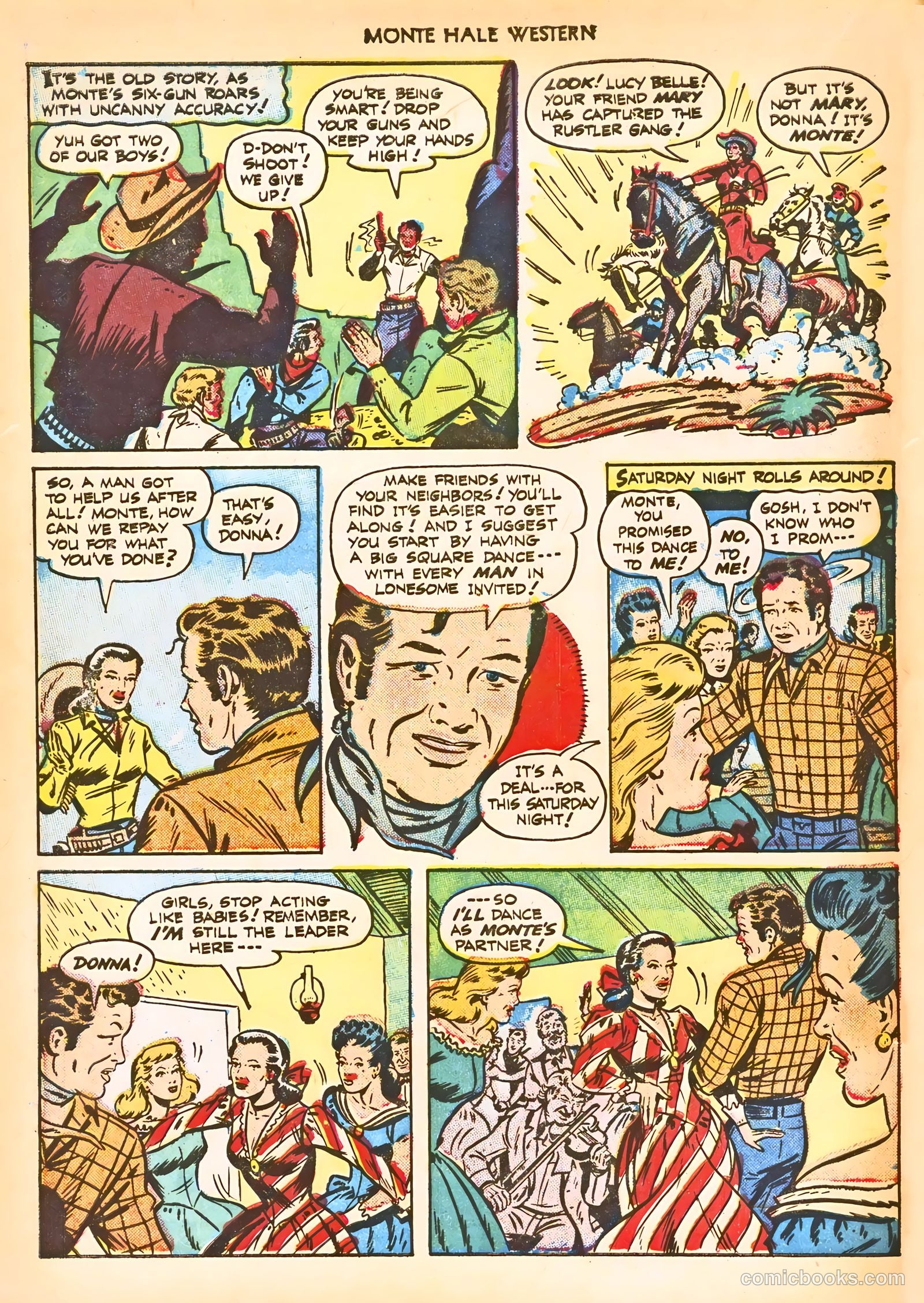 Monte Hale Western #38 (1949) — page 34 of 52