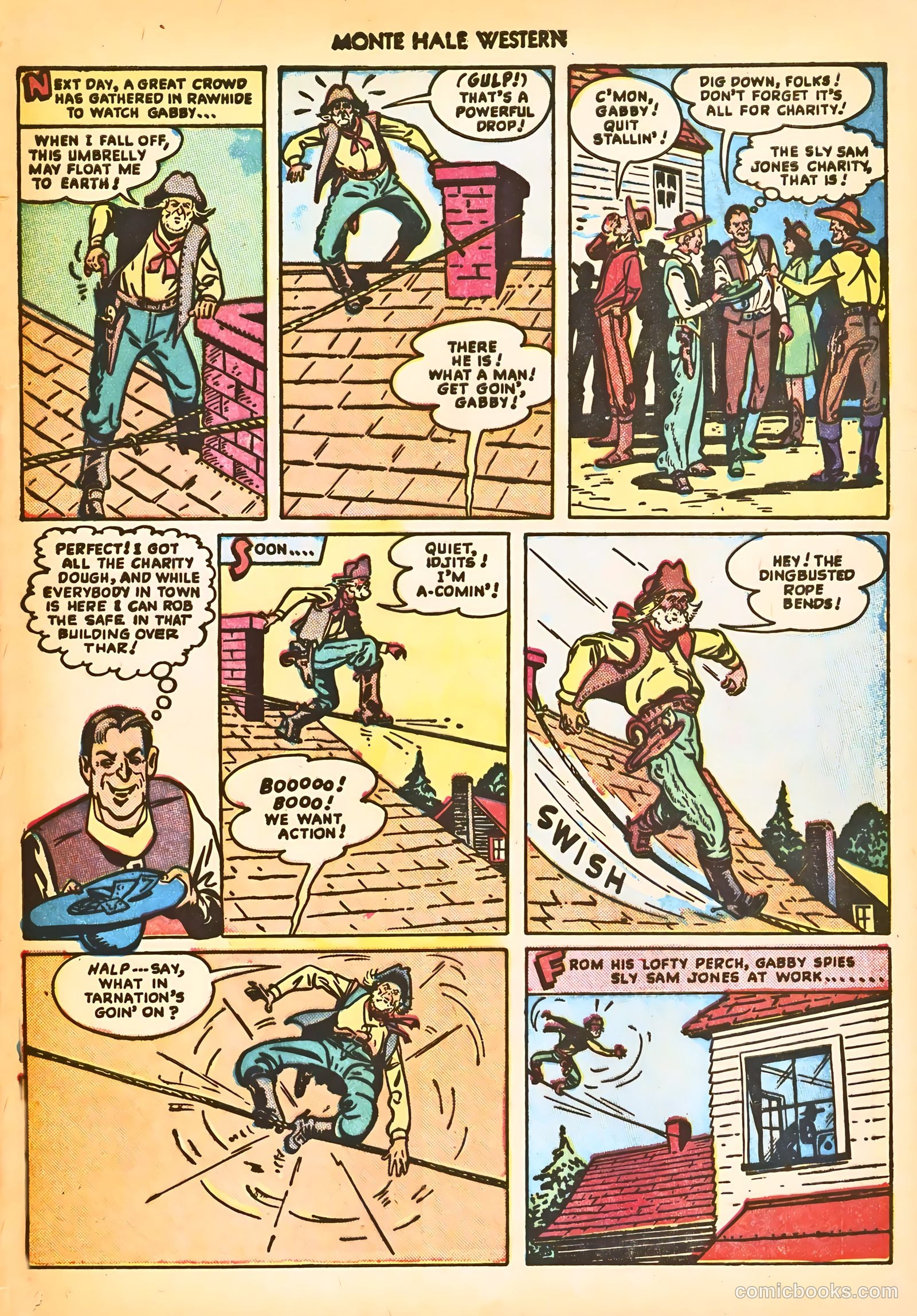 Monte Hale Western #38 (1949) — page 37 of 52
