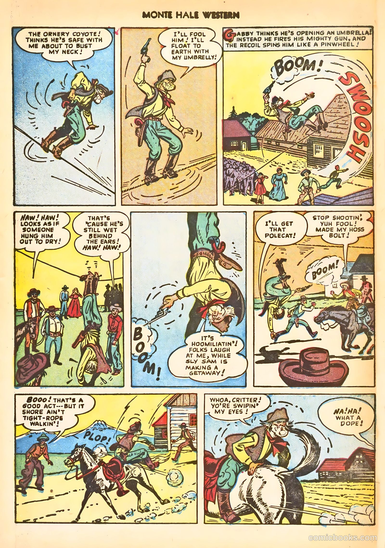 Monte Hale Western #38 (1949) — page 38 of 52