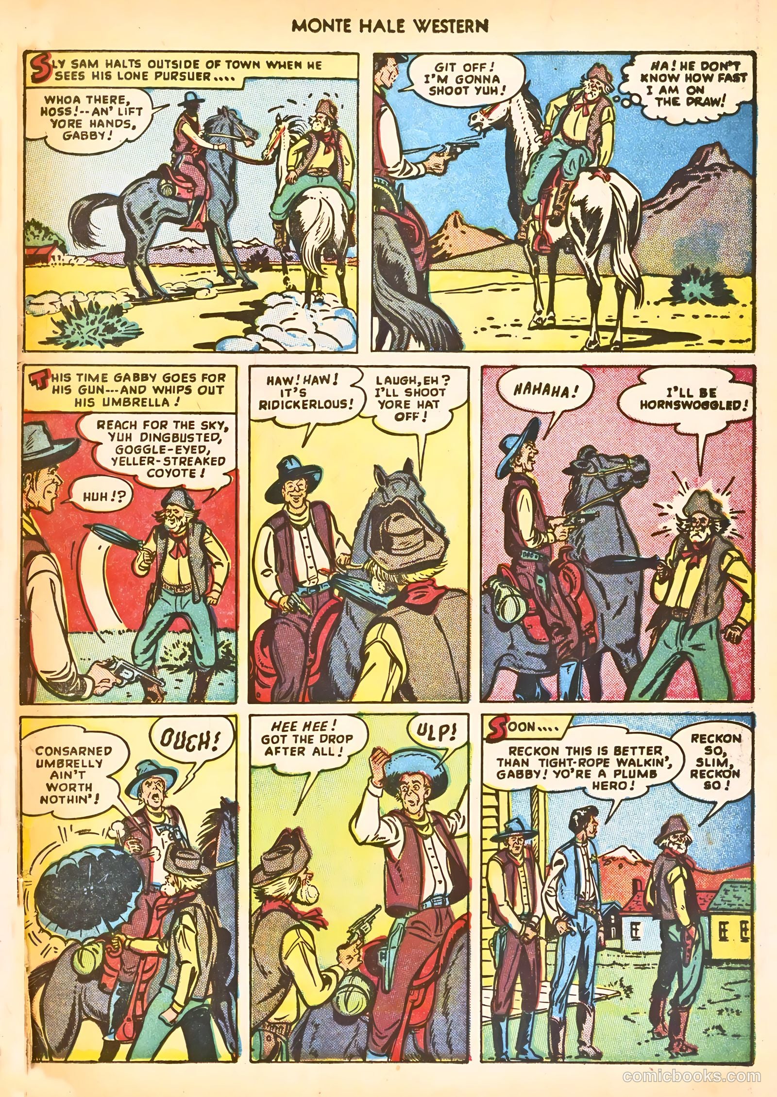 Monte Hale Western #38 (1949) — page 39 of 52
