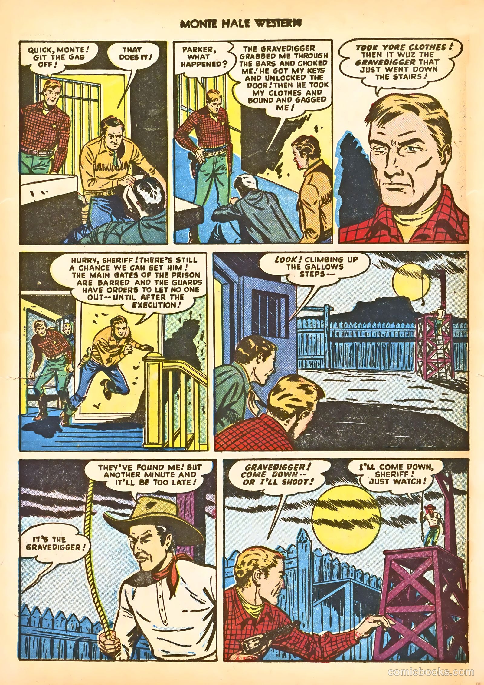 Monte Hale Western #38 (1949) — page 42 of 52