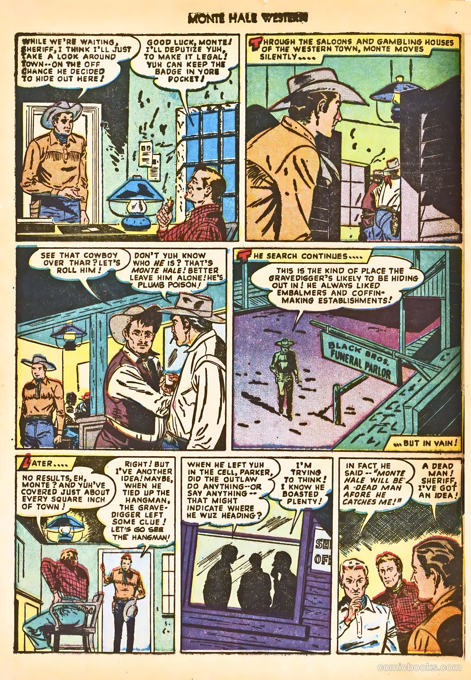 Monte Hale Western #38 (1949) — page 44 of 52