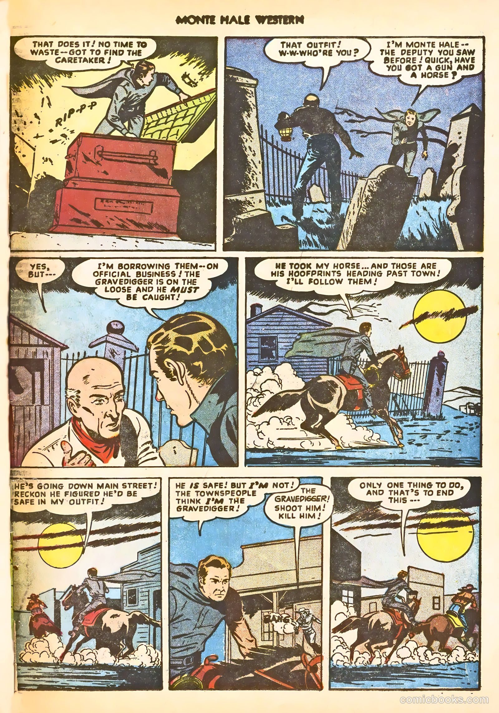 Monte Hale Western #38 (1949) — page 47 of 52