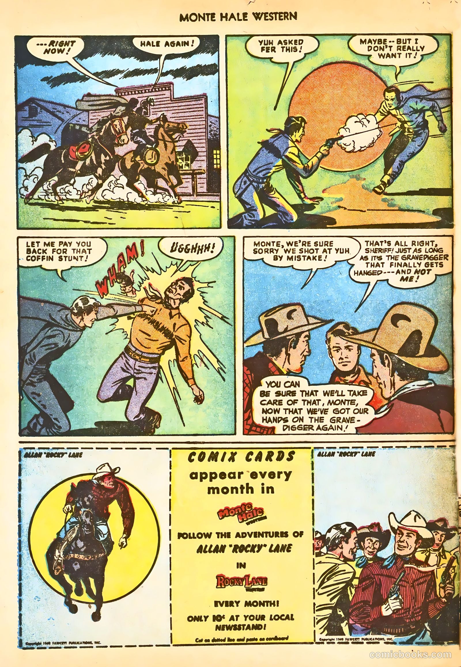 Monte Hale Western #38 (1949) — page 48 of 52
