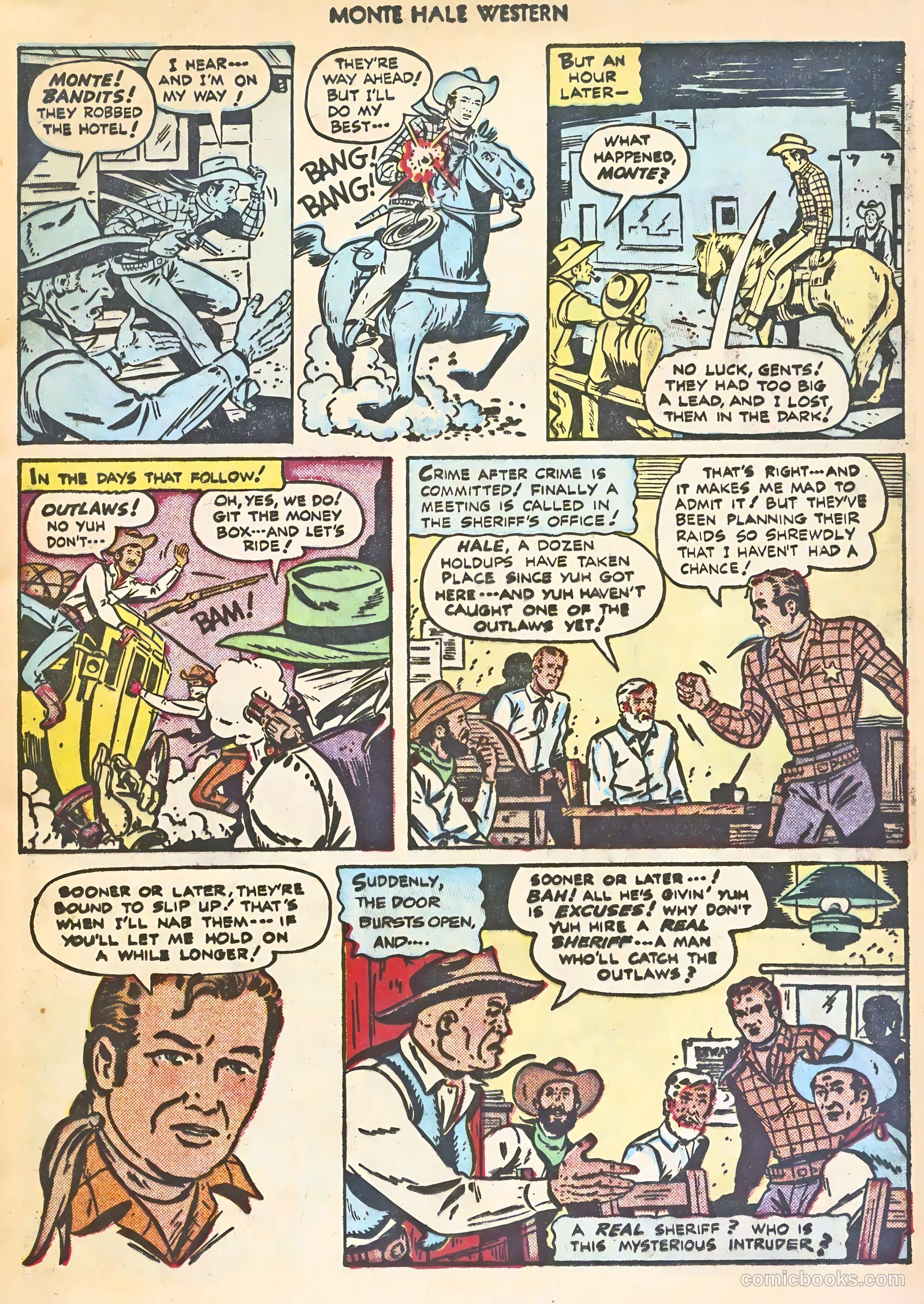 Monte Hale Western #39 (1949) — page 5 of 52