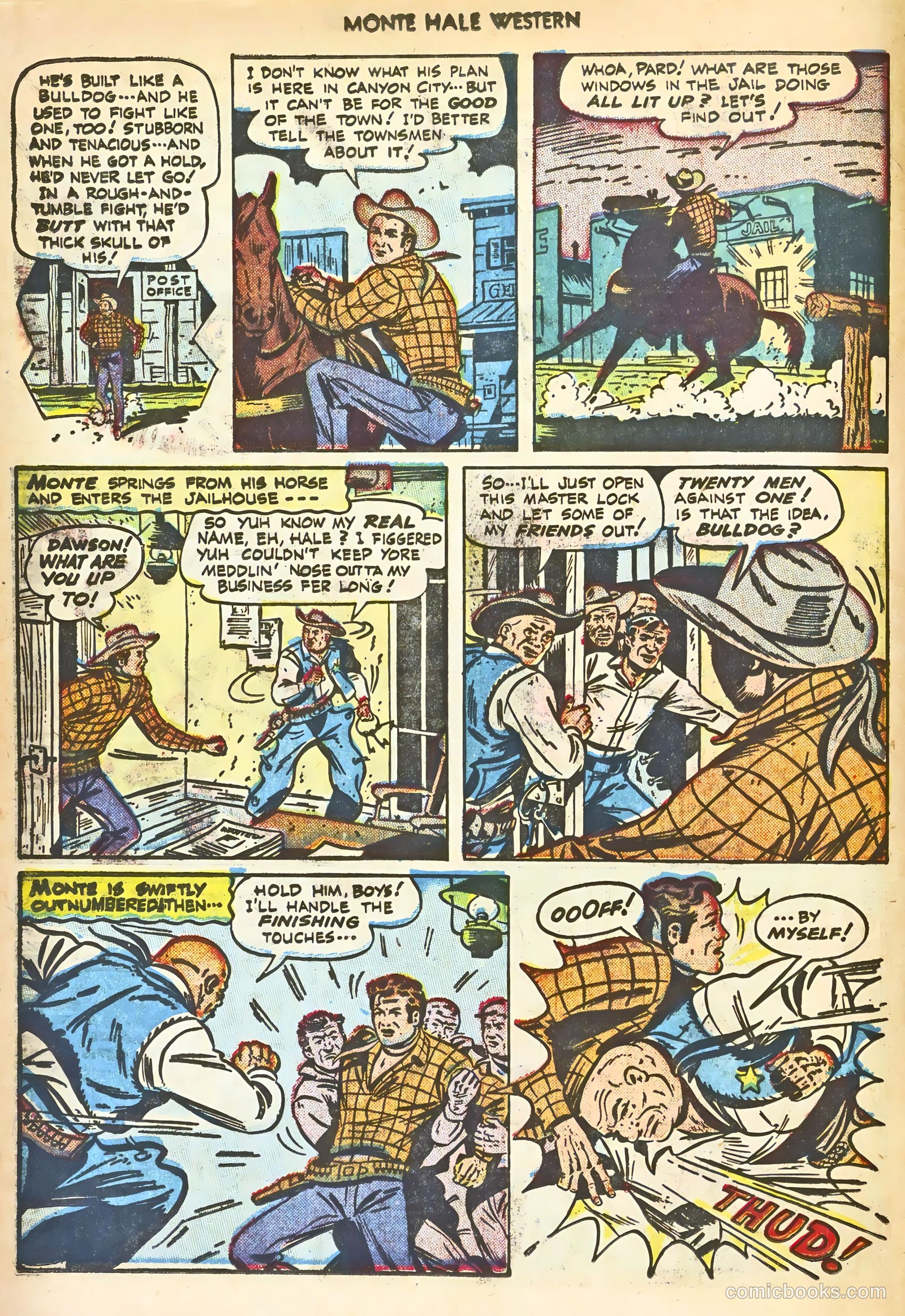Monte Hale Western #39 (1949) — page 10 of 52