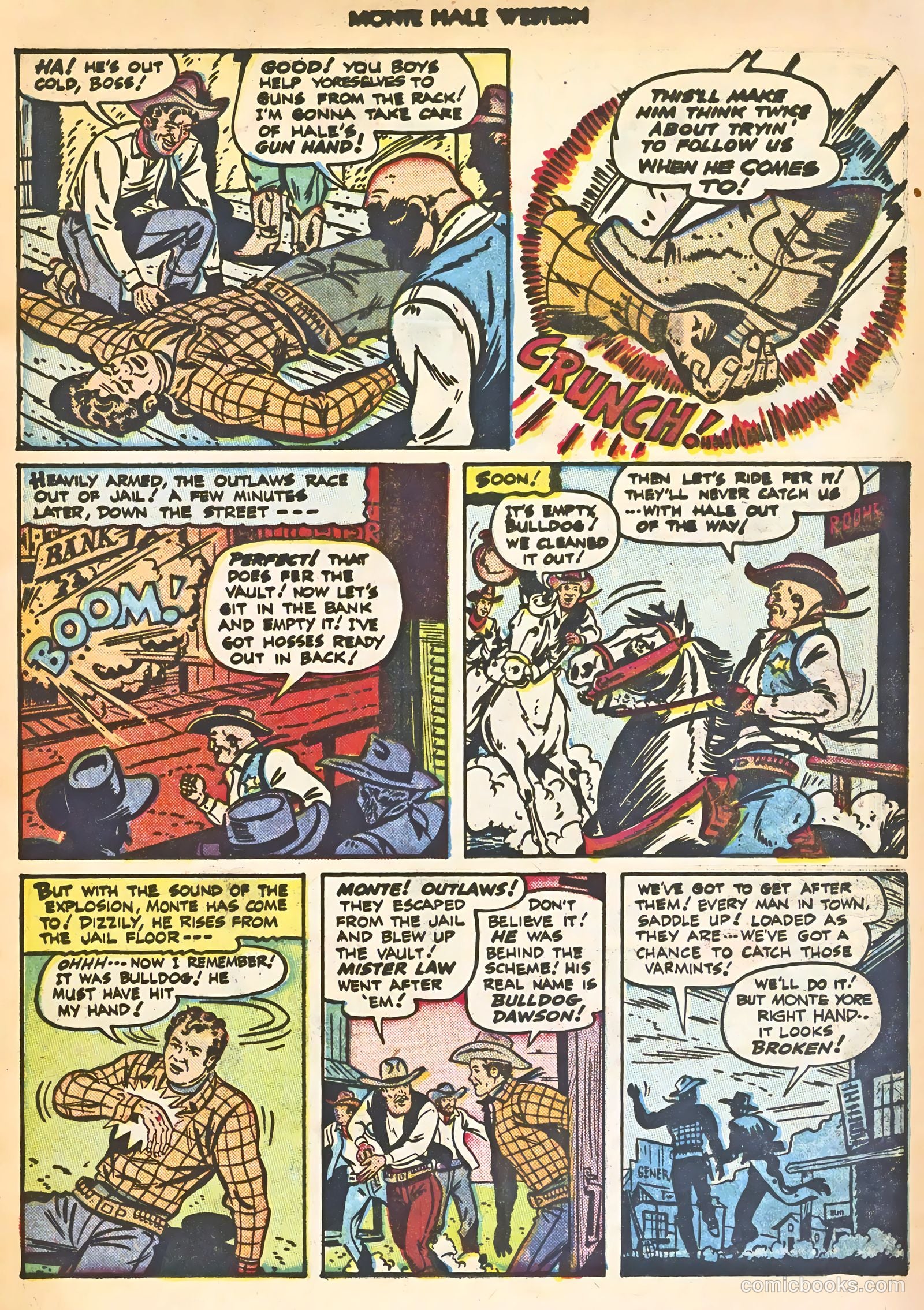 Monte Hale Western #39 (1949) — page 11 of 52