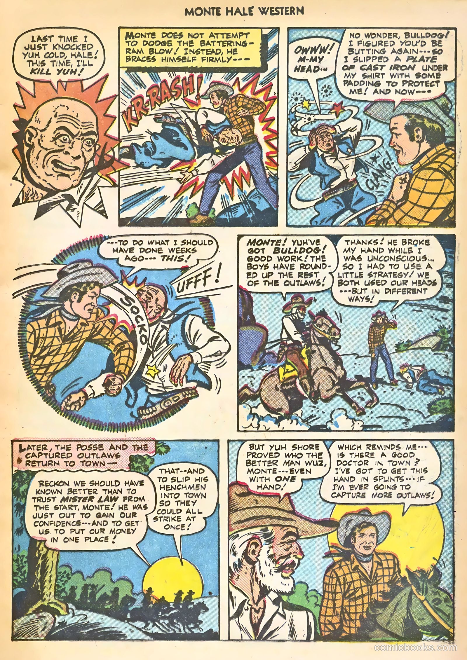 Monte Hale Western #39 (1949) — page 13 of 52
