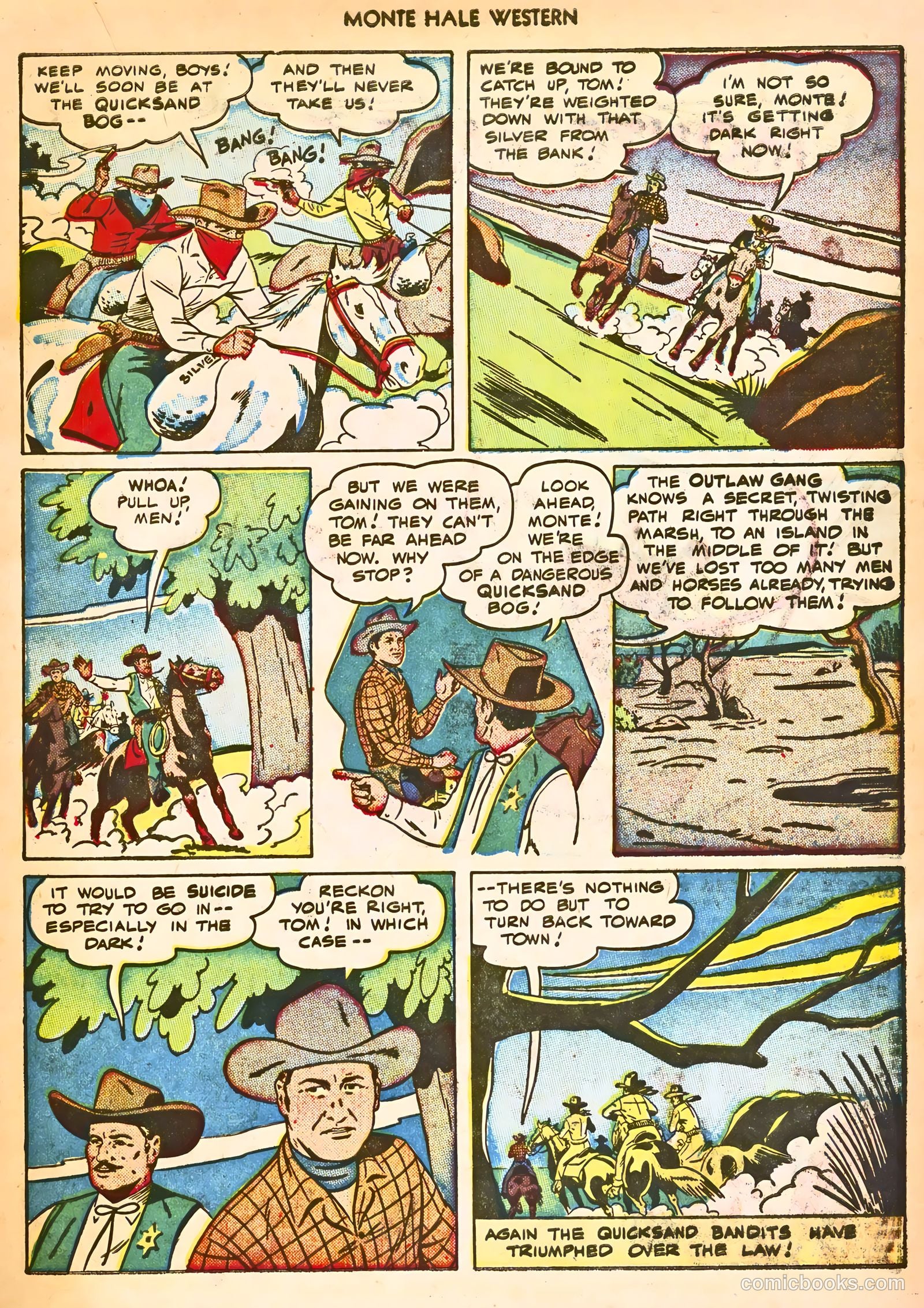 Monte Hale Western #39 (1949) — page 19 of 52