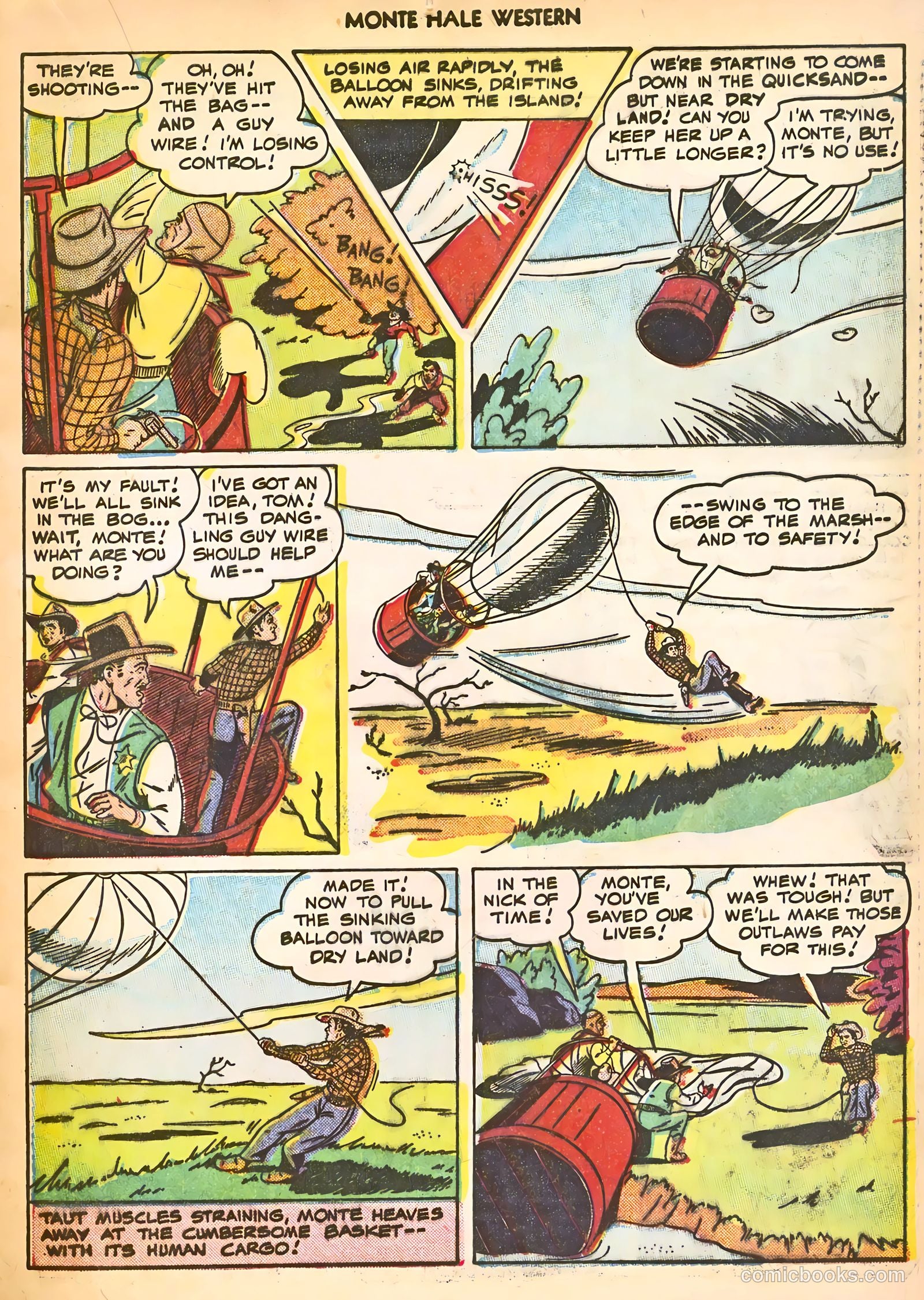 Monte Hale Western #39 (1949) — page 21 of 52