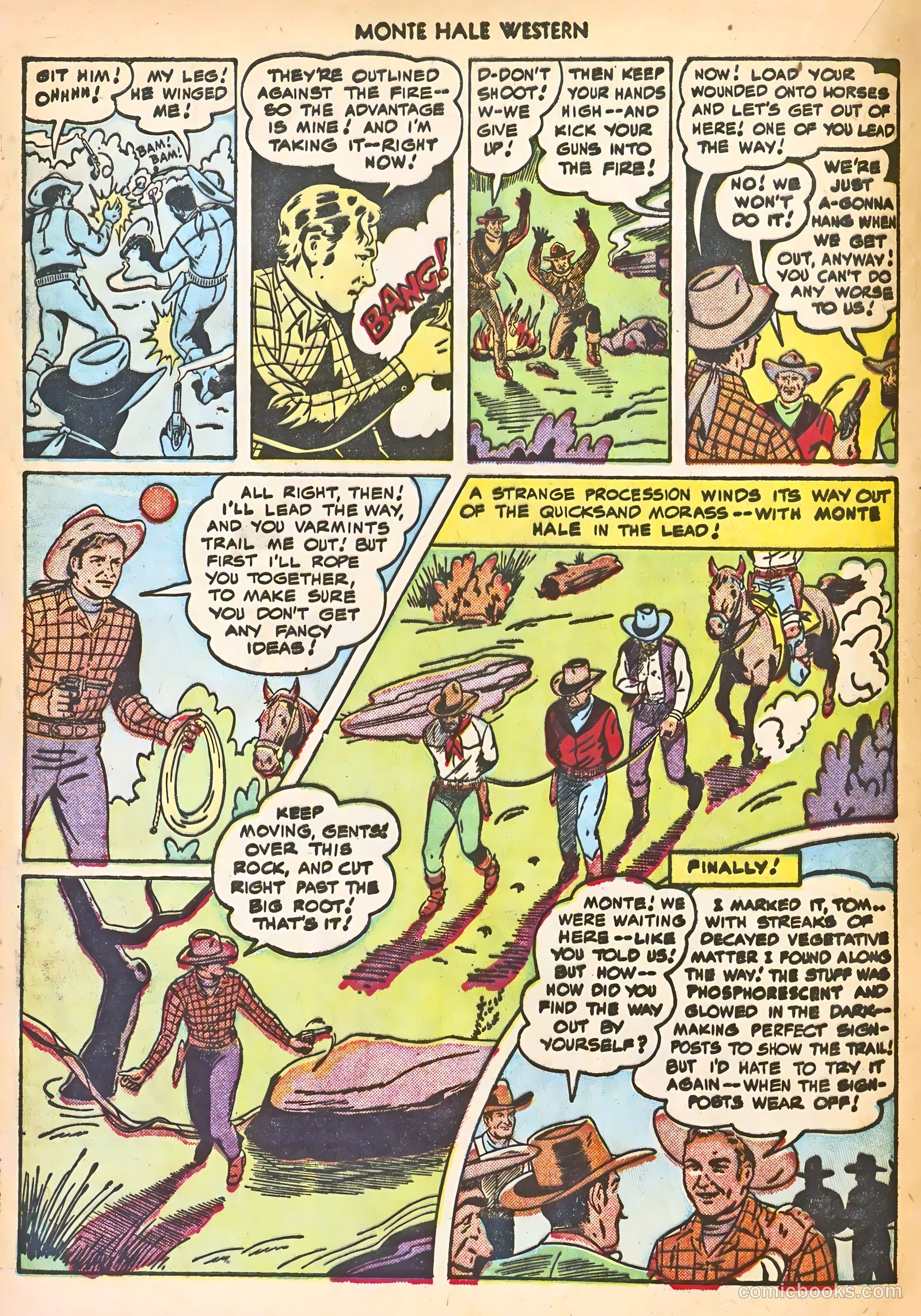 Monte Hale Western #39 (1949) — page 24 of 52
