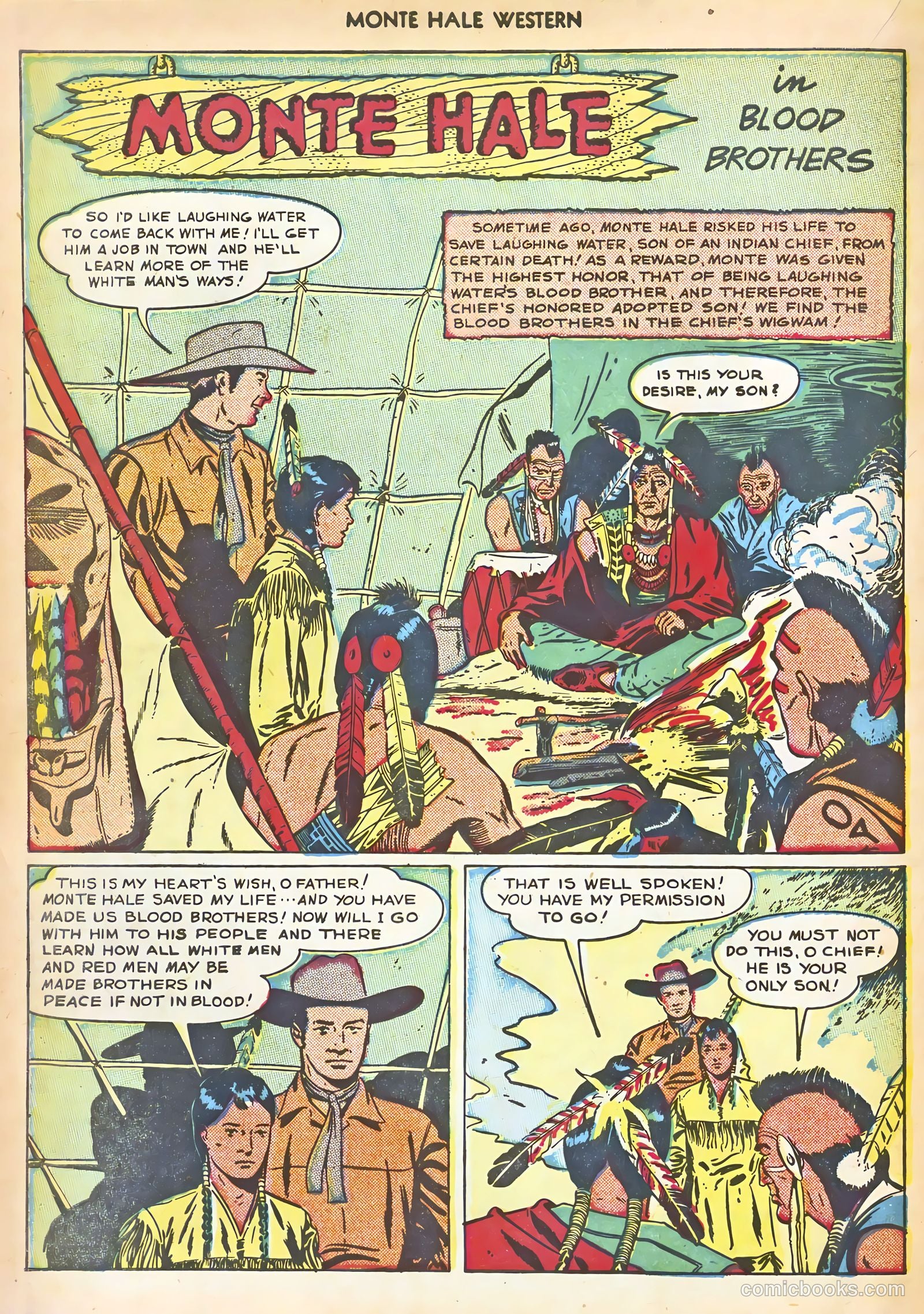 Monte Hale Western #39 (1949) — page 26 of 52
