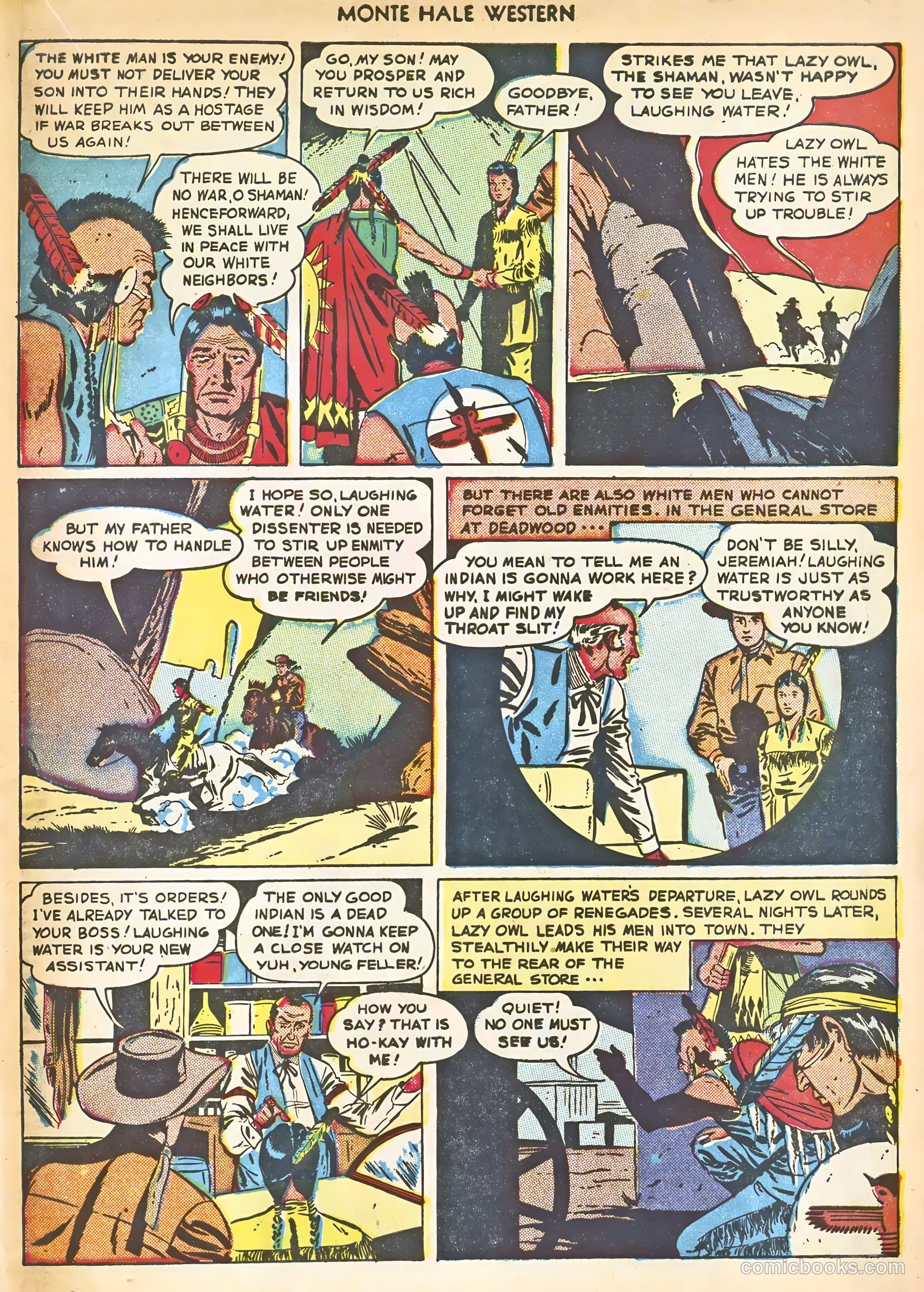 Monte Hale Western #39 (1949) — page 27 of 52