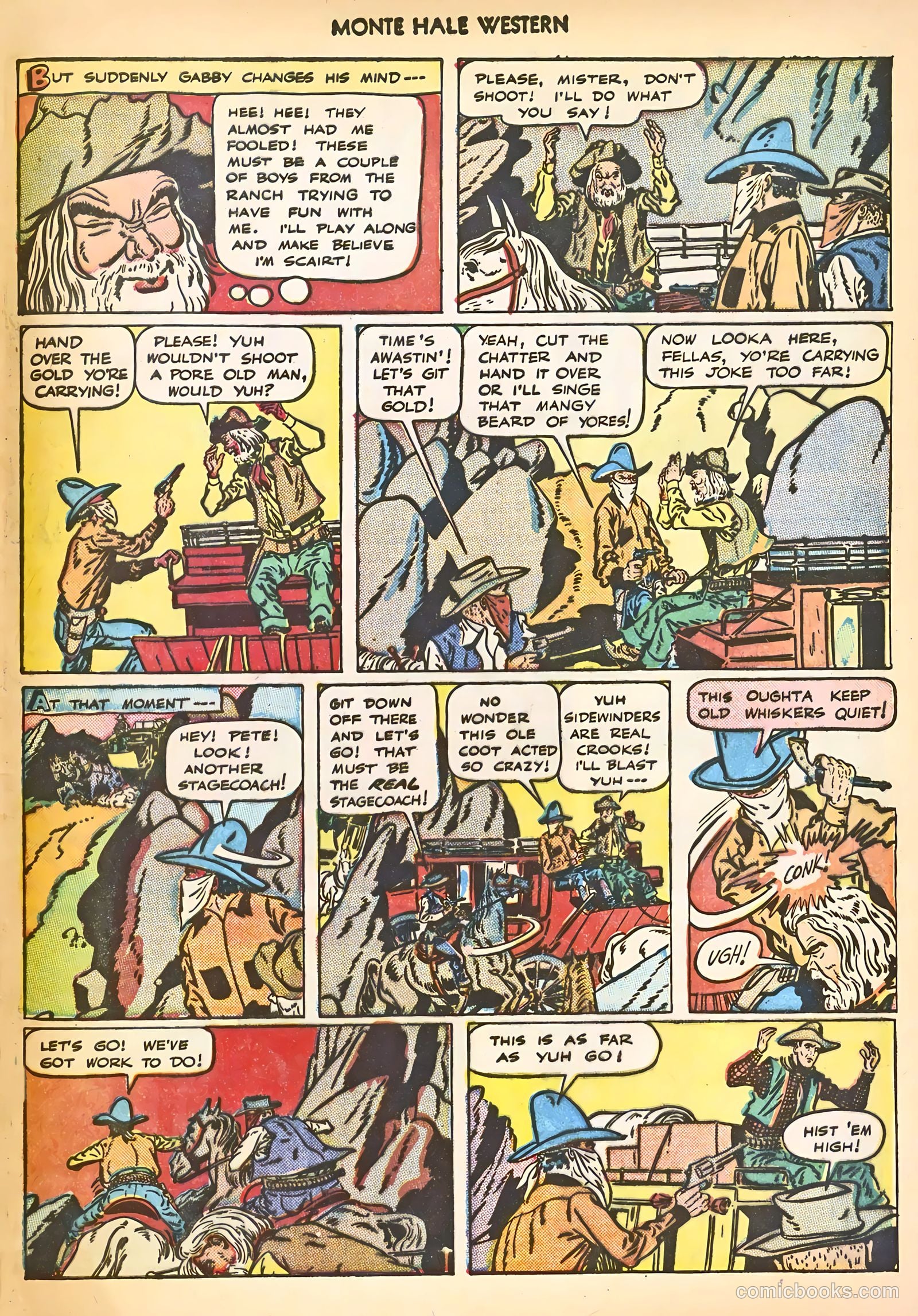 Monte Hale Western #39 (1949) — page 37 of 52