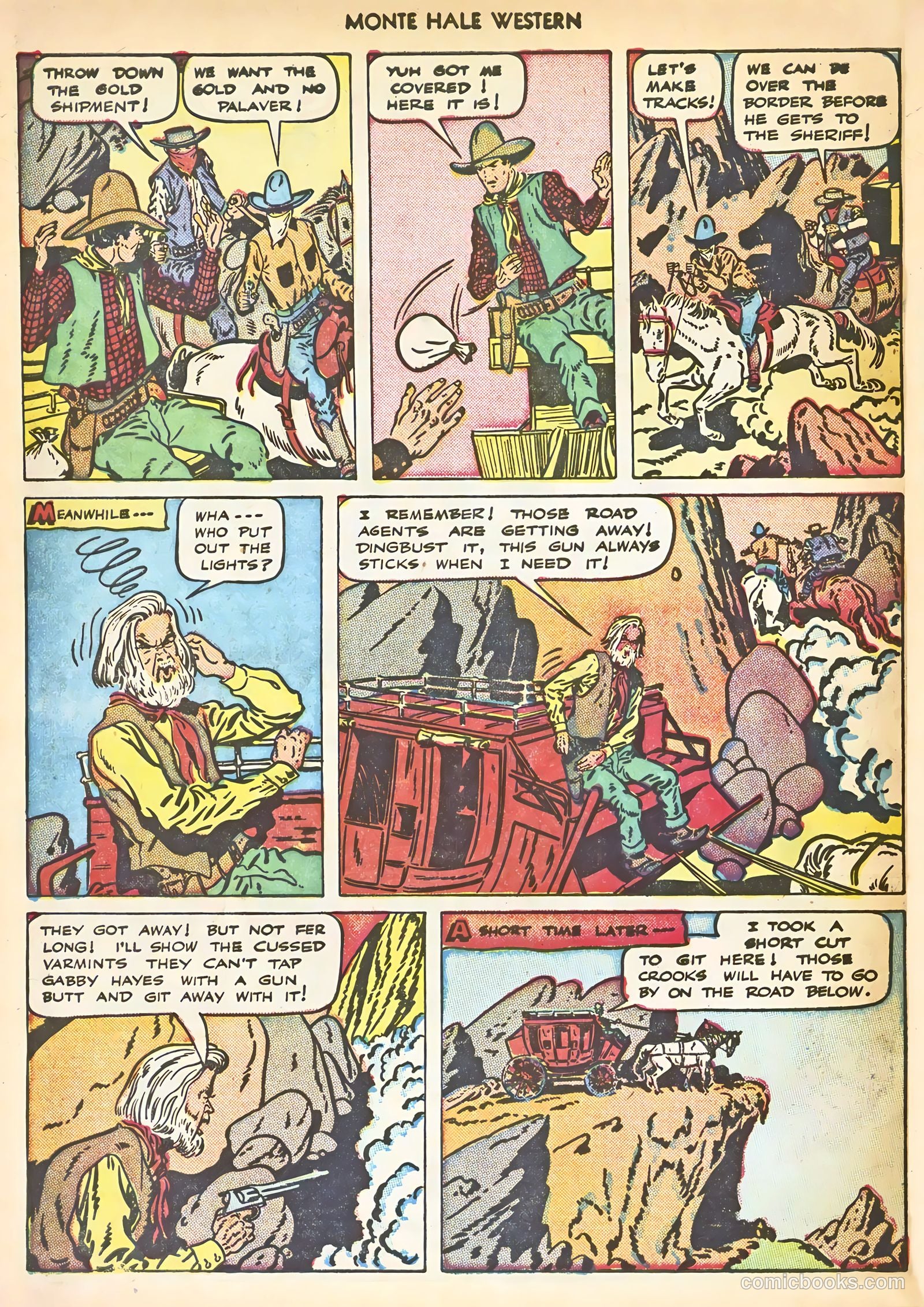 Monte Hale Western #39 (1949) — page 38 of 52