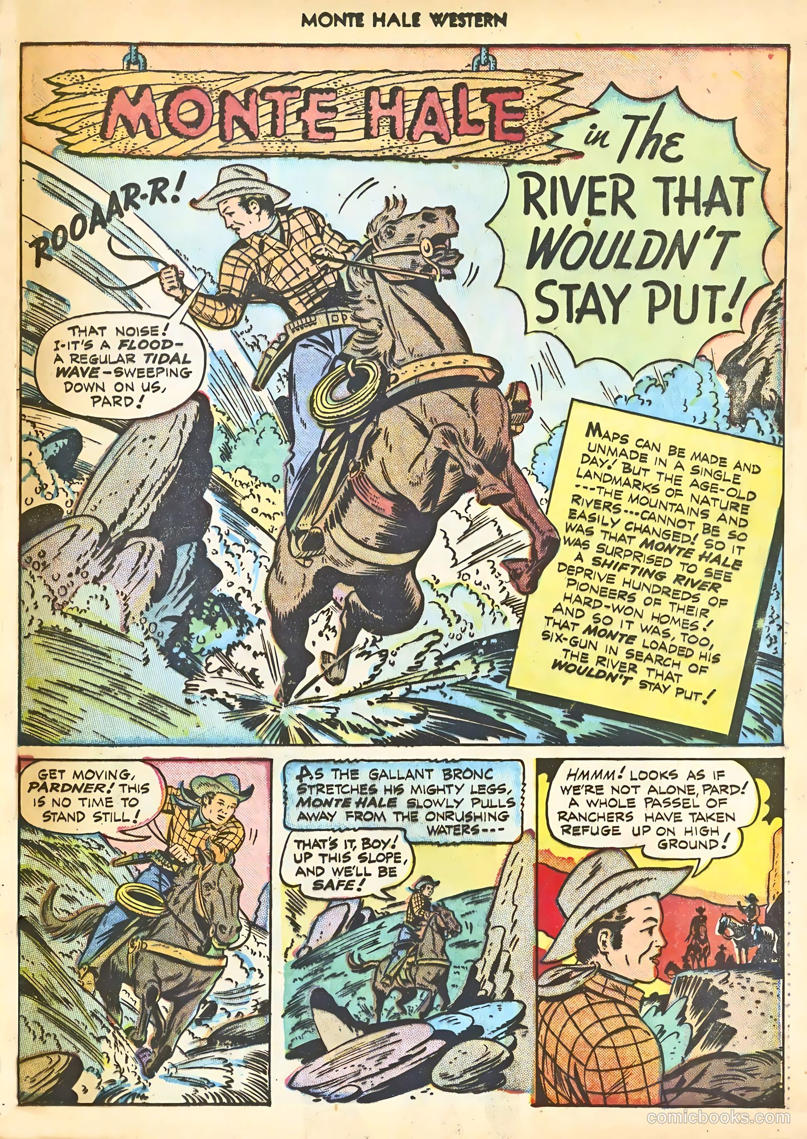 Monte Hale Western #39 (1949) — page 41 of 52