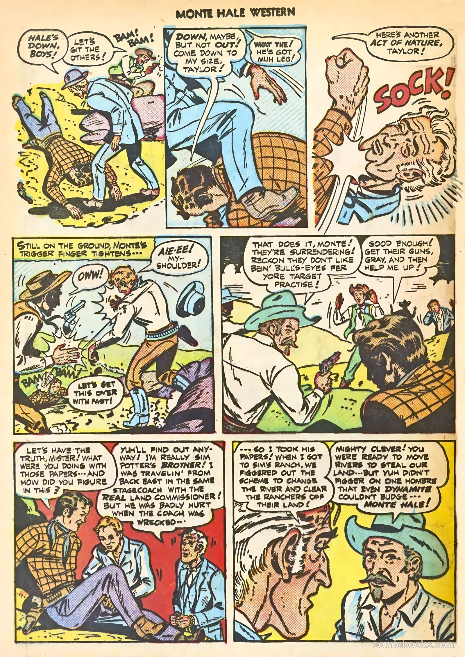 Monte Hale Western #39 (1949) — page 48 of 52