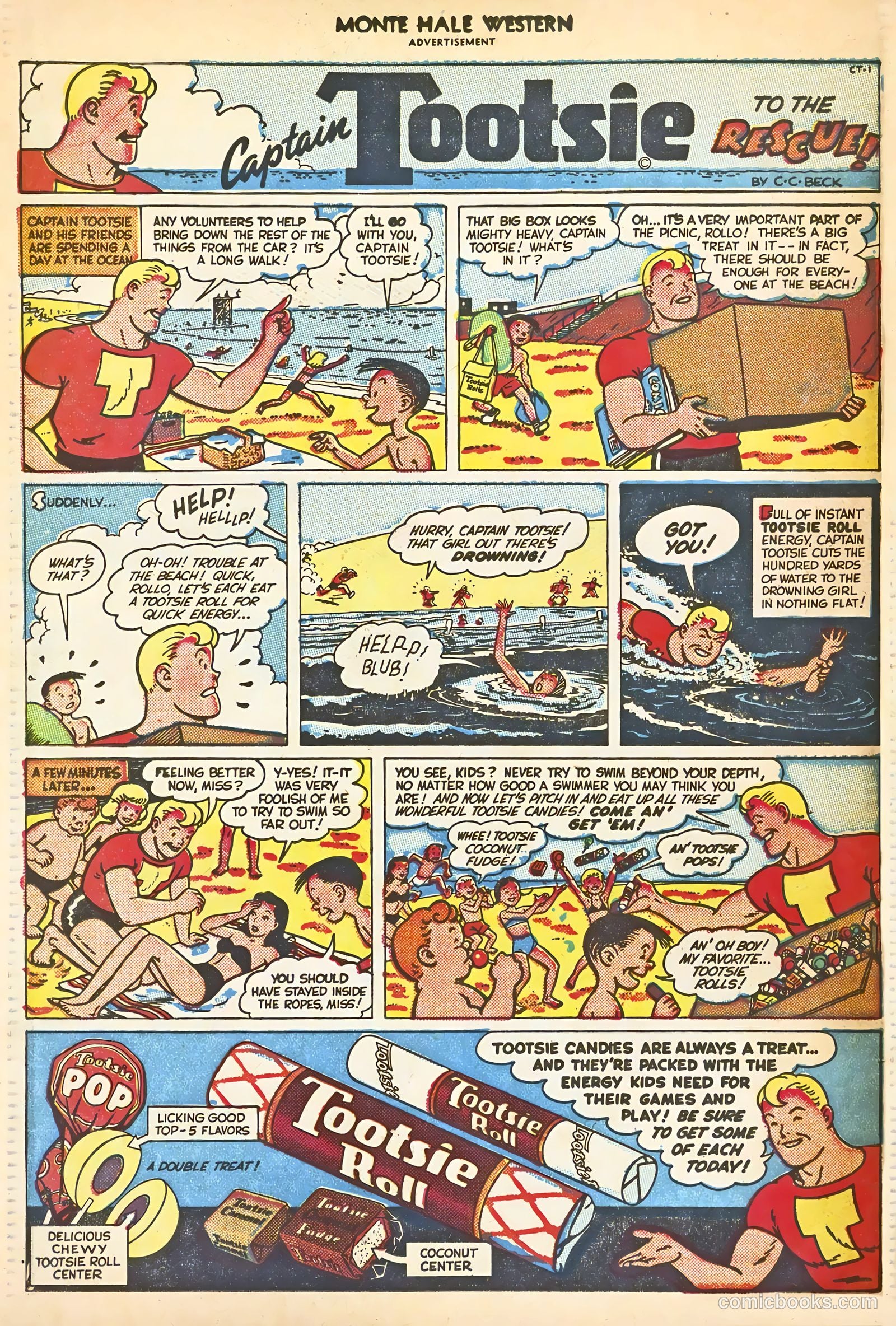 Monte Hale Western #39 (1949) — page 50 of 52