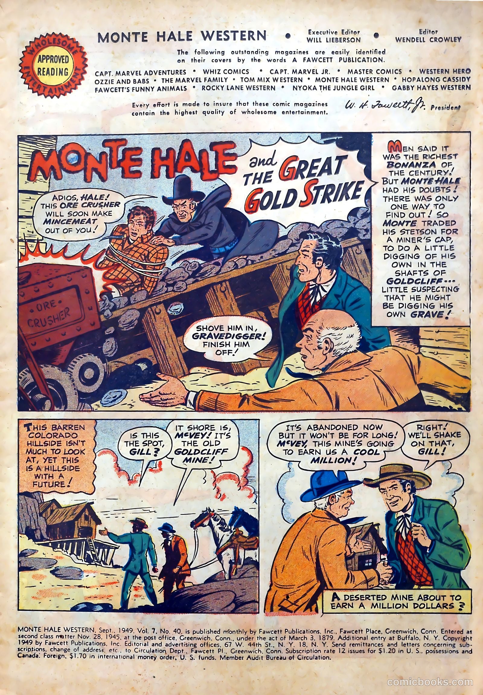 Monte Hale Western #40 (1949) — page 3 of 52