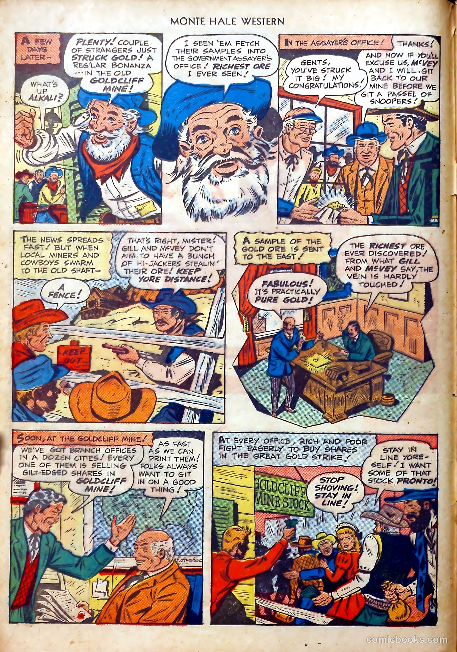 Monte Hale Western #40 (1949) — page 4 of 52